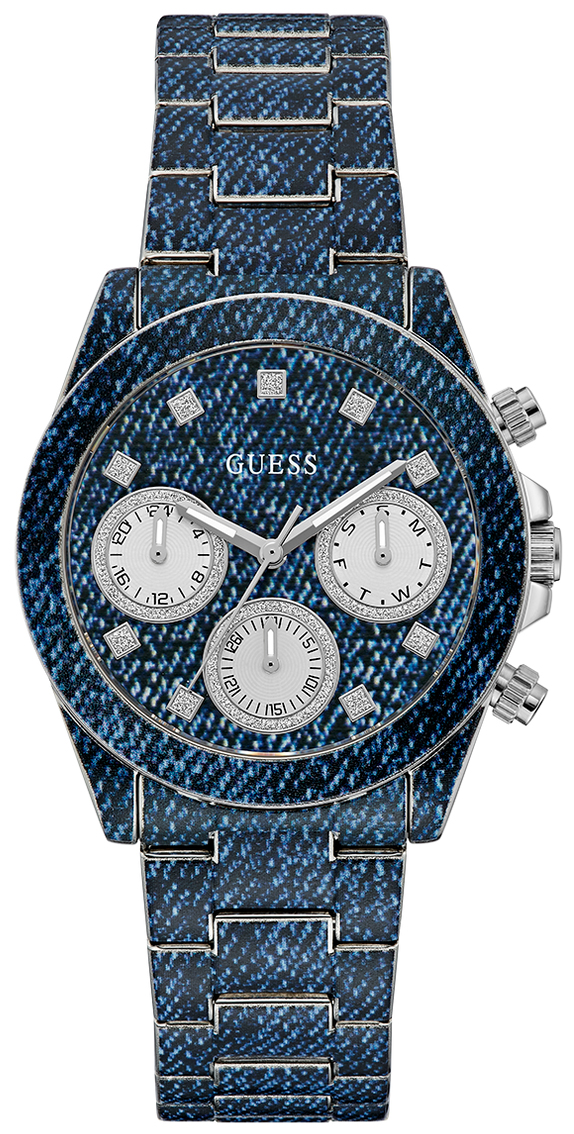 Iconic Denim 40th Anniversary Multi-function 38mm Guess GW0750L1 