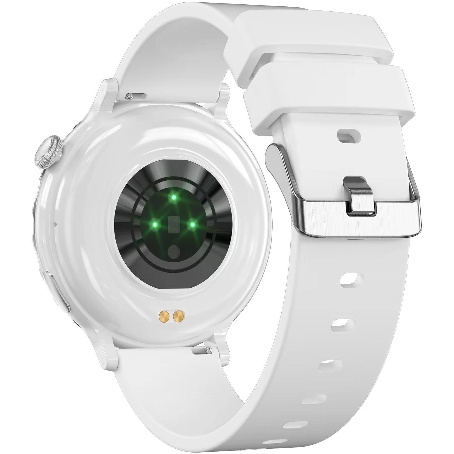 Hagen HB11111532 Smartwatch HB11 Biały Srebrny zegarek klasyczny Smartwatch - miniatura 4