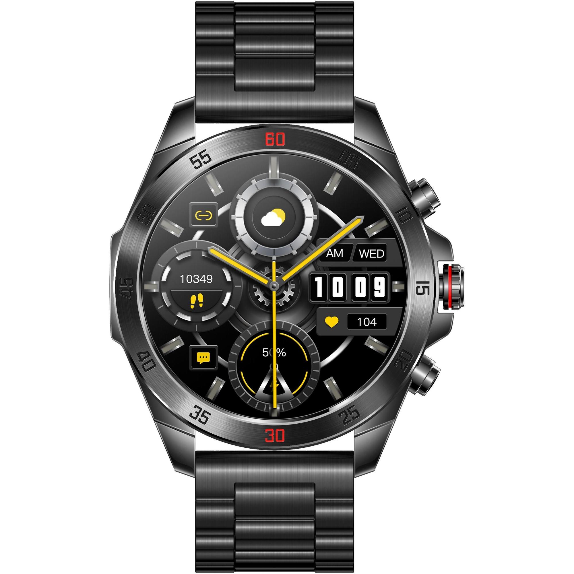 Hagen HB1514114 Smartwatch HB15 Czarny zegarek męski