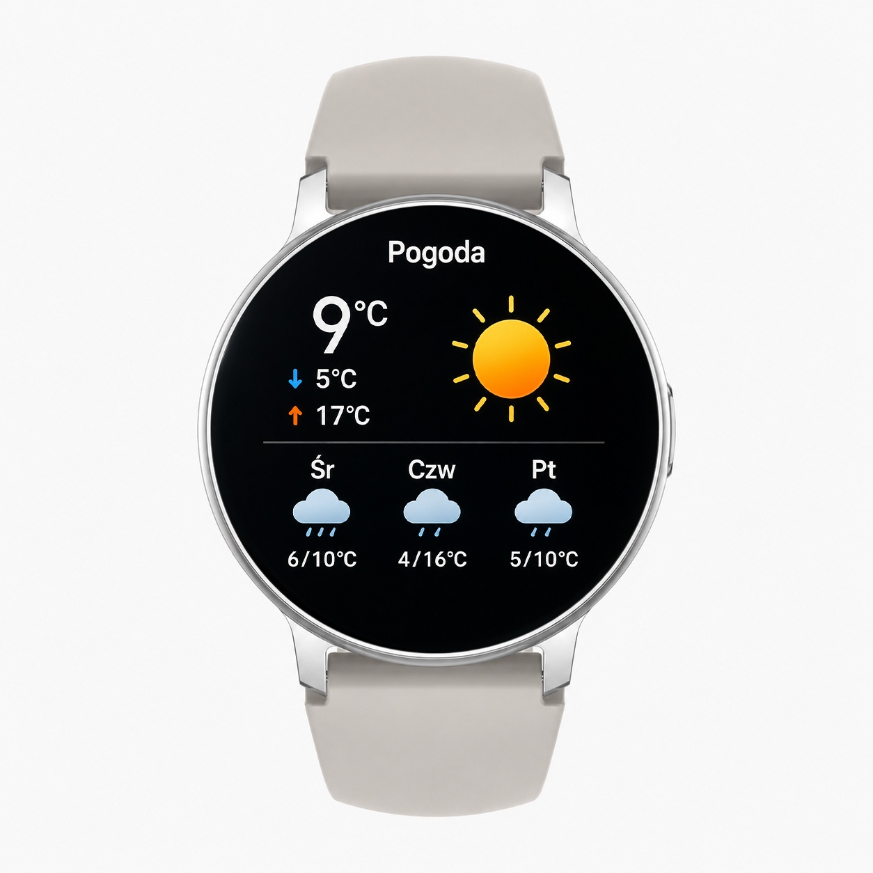Hagen HB37111531 zegarek damski Smartwatch srebrny - miniatura 12