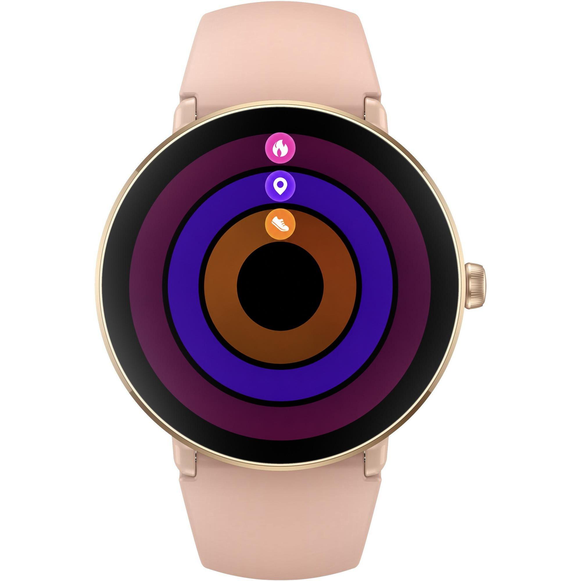 Hagen HB39110539 HB39 Różowe Złoto na Pasku Smartwatch klasyczny zegarek różowe złoto
