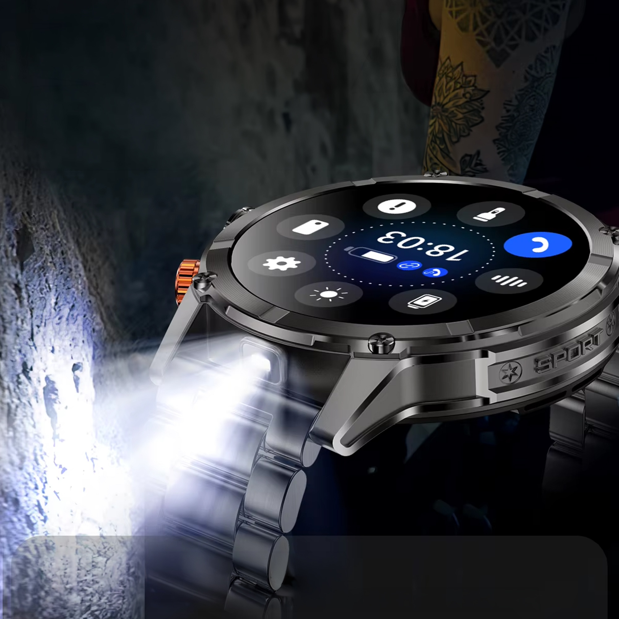Hagen HB4914114 zegarek Smartwatch - miniatura 2