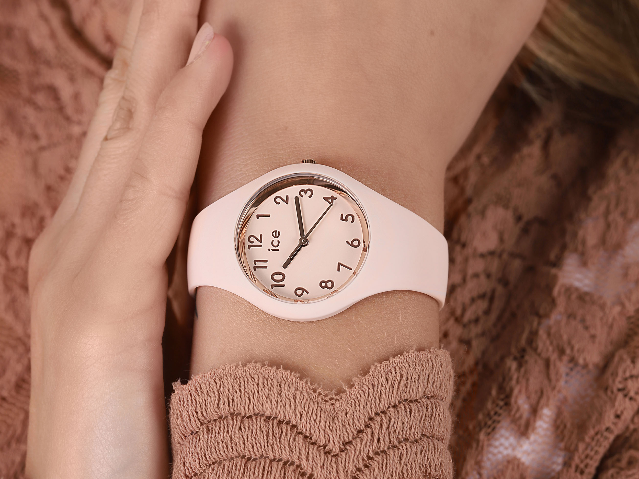 ICE Watch ICE.015330 Ice-Glam Colour ICE glam colour nude rozm. S zegarek damski fashion/modowy mineralne - miniatura 2
