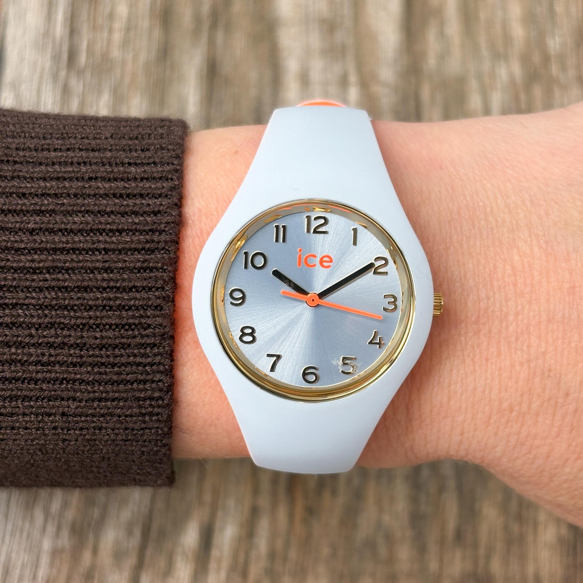 ICE Watch ICE023278 ICE-Duo Ice Duo Chic - Light Blue Rozm S zegarek damski fashion-modowy mineralne - miniatura 8