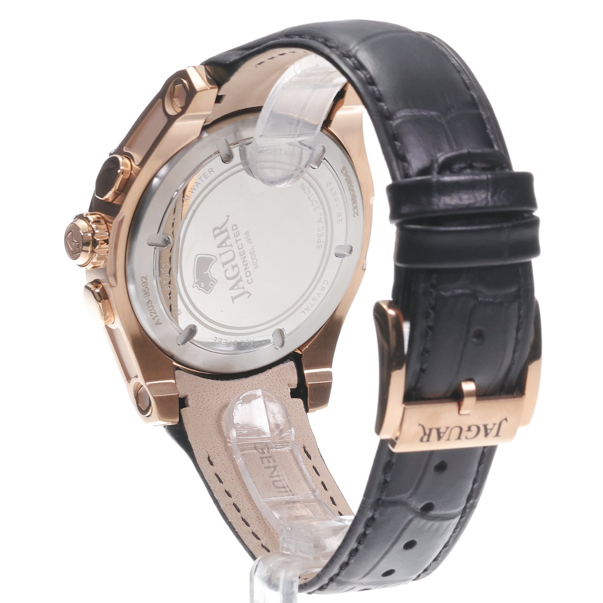 Jaguar J959-2 smartwatch różowe złoto elegancki Hybrid pasek