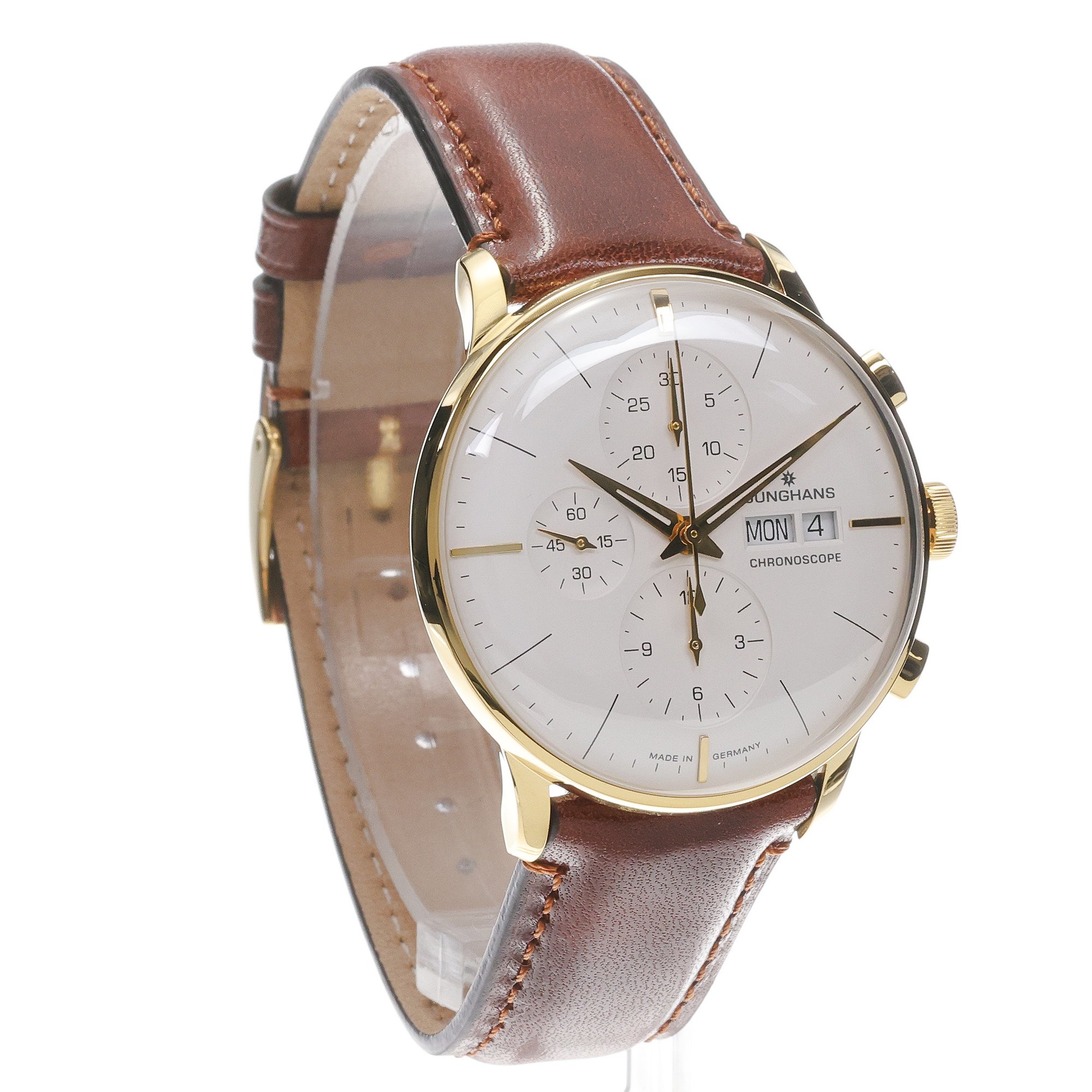 Junghans 27-762003 Meister Chronoscope Date English zegarek elegancki Meister - miniatura 3