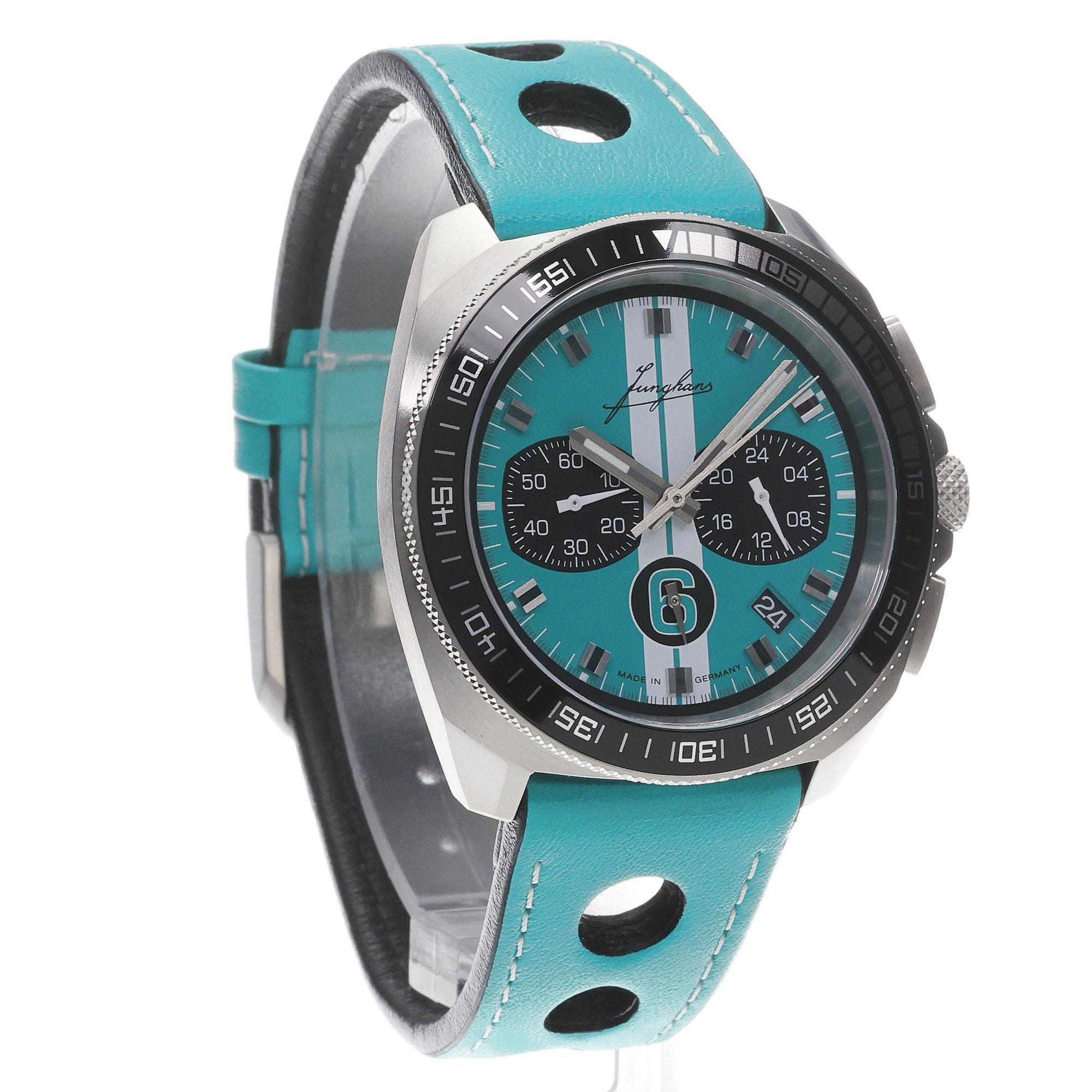 Junghans 41-455800 1972 Chronoscope Sports Edition 2026 Limited Edition zegarek sportowy 1972 - miniatura 3