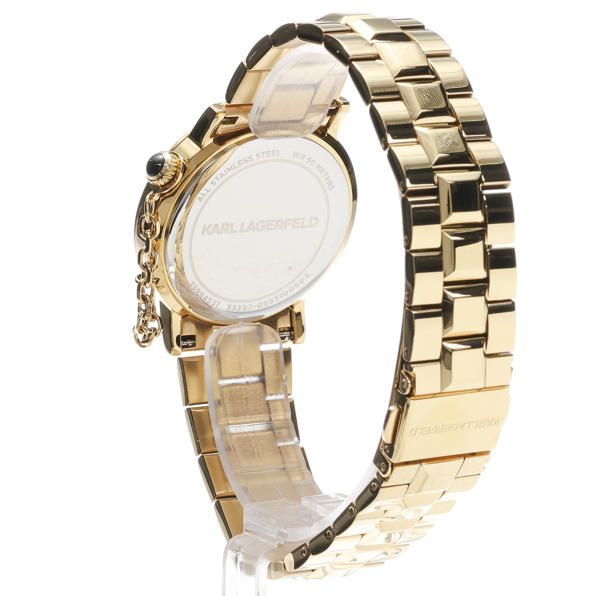 Karl Lagerfeld R0553100503 Crystals Damskie fashion-modowy zegarek złoty - miniatura 4