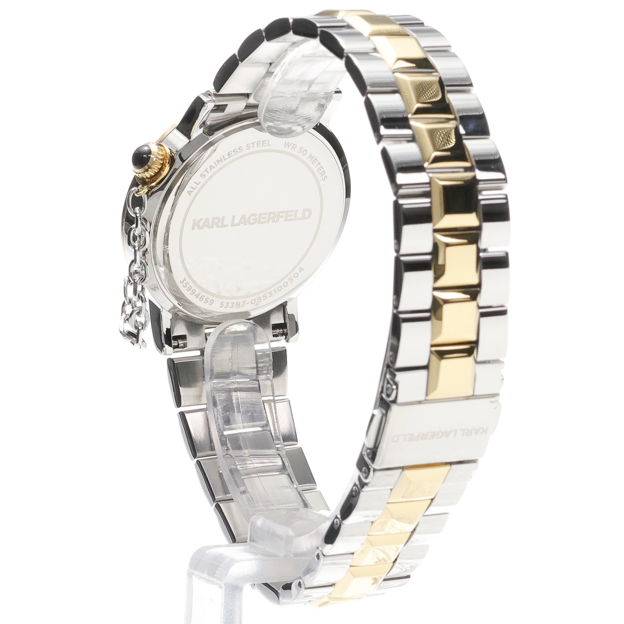 Karl Lagerfeld R0553100504 Crystals Damskie fashion-modowy zegarek srebrny - miniatura 4