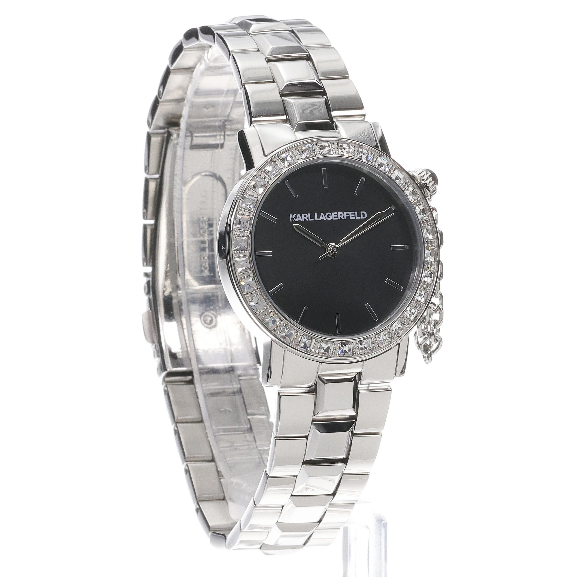 Karl Lagerfeld R0553100507 Damskie Crystals zegarek damski fashion-modowy mineralne - miniatura 3