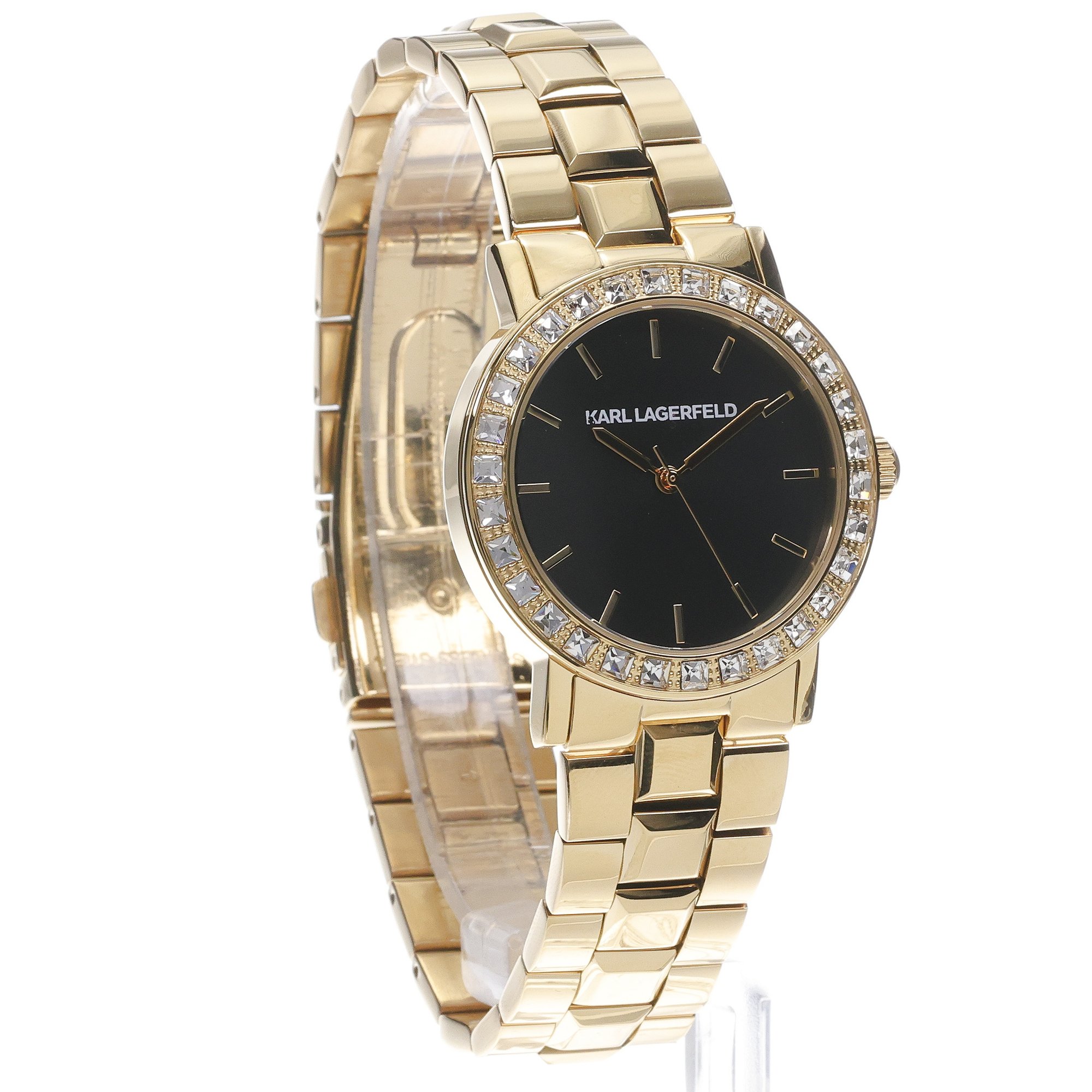 Karl Lagerfeld R0553100508 Damskie Crystals zegarek damski fashion-modowy mineralne - miniatura 3