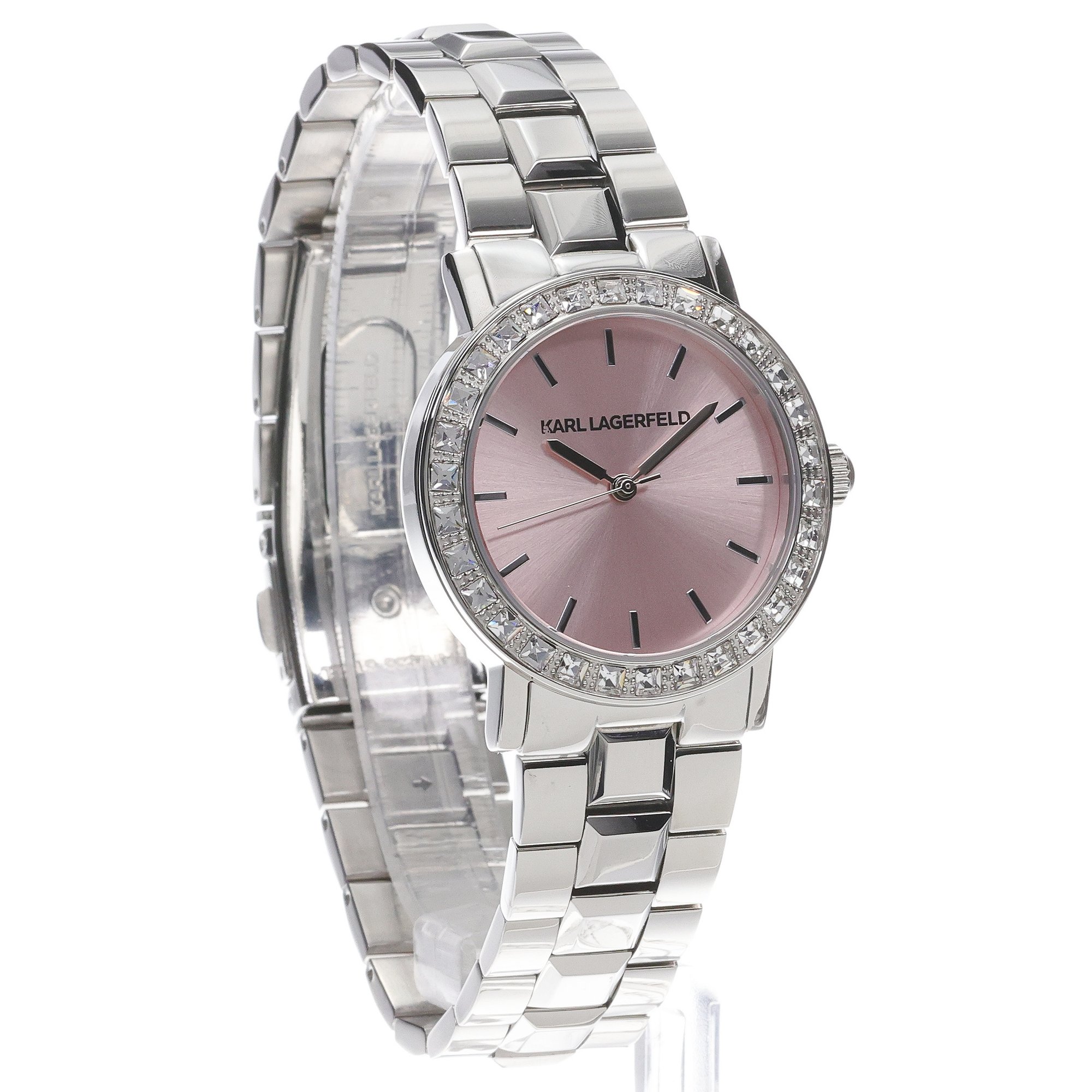 Karl Lagerfeld R0553100512 Damskie Crystals zegarek damski fashion-modowy mineralne - miniatura 3