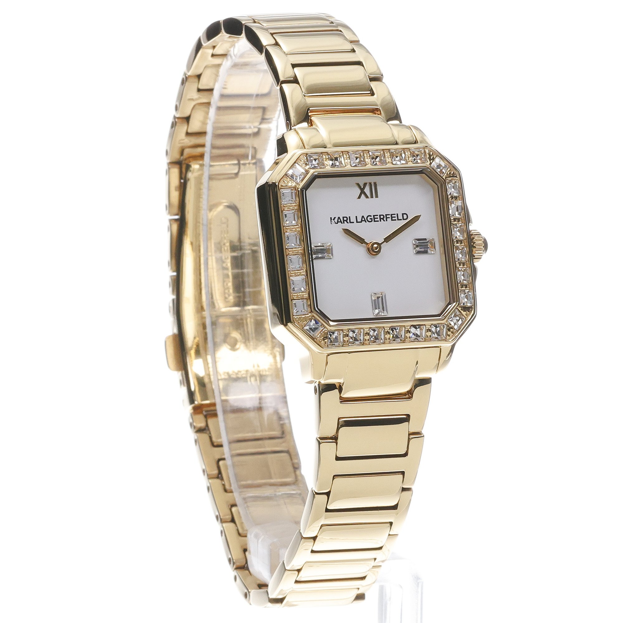 Karl Lagerfeld R0553102501 Damskie Square Classics zegarek damski klasyczny mineralne - miniatura 3