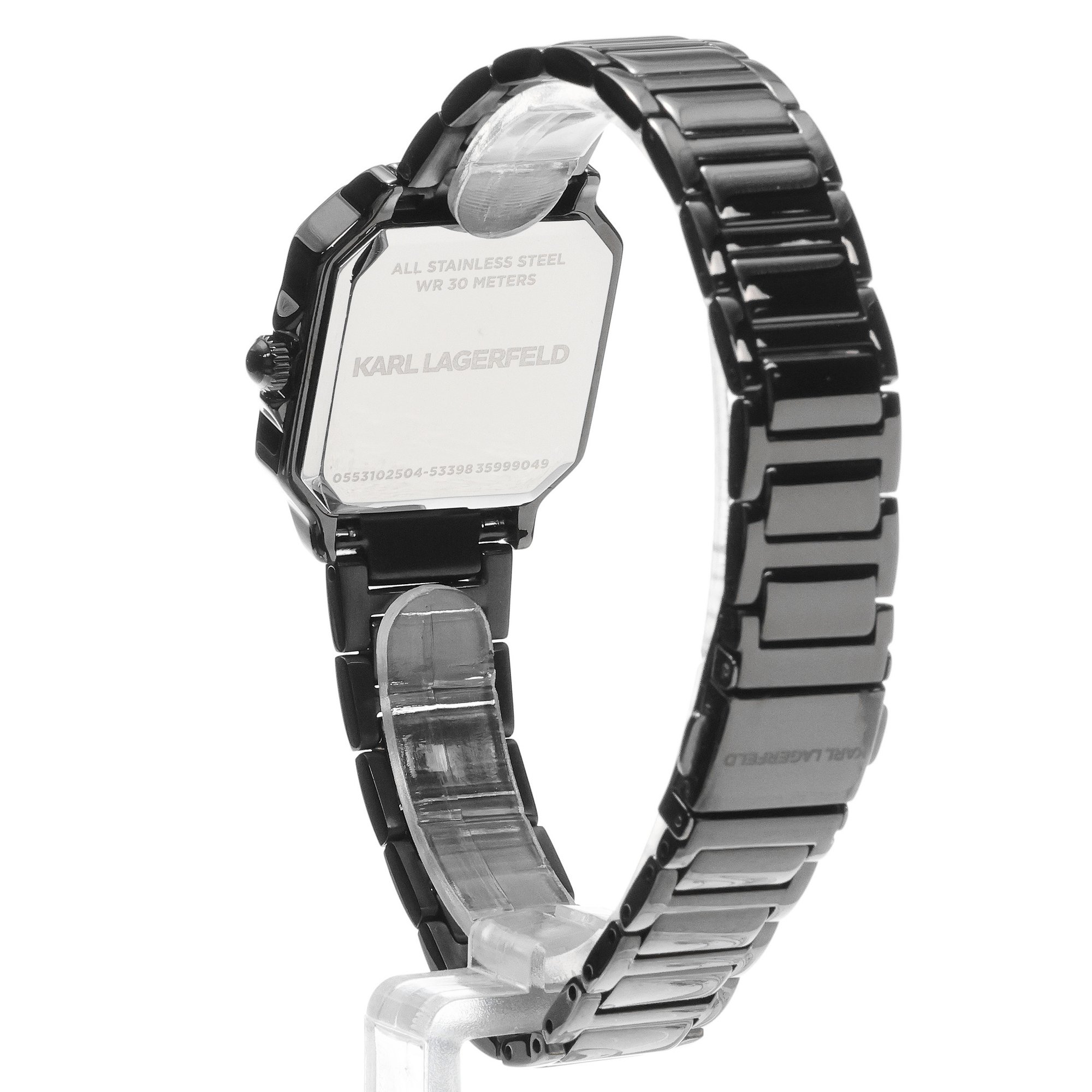 Karl Lagerfeld R0553102504 Square Classics Damskie klasyczny zegarek czarny