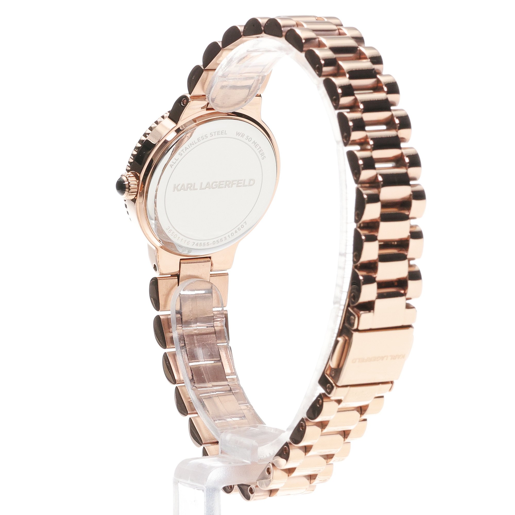 Karl Lagerfeld R0553104507 Kaiser Damskie klasyczny zegarek różowe złoto