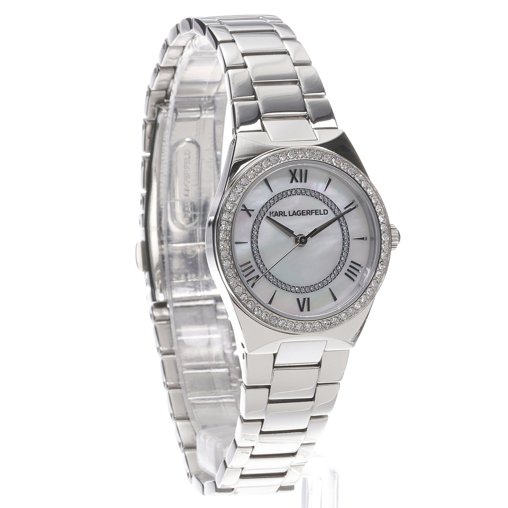 Karl Lagerfeld R0553105506 Damskie Hamburg zegarek damski klasyczny mineralne - miniatura 3