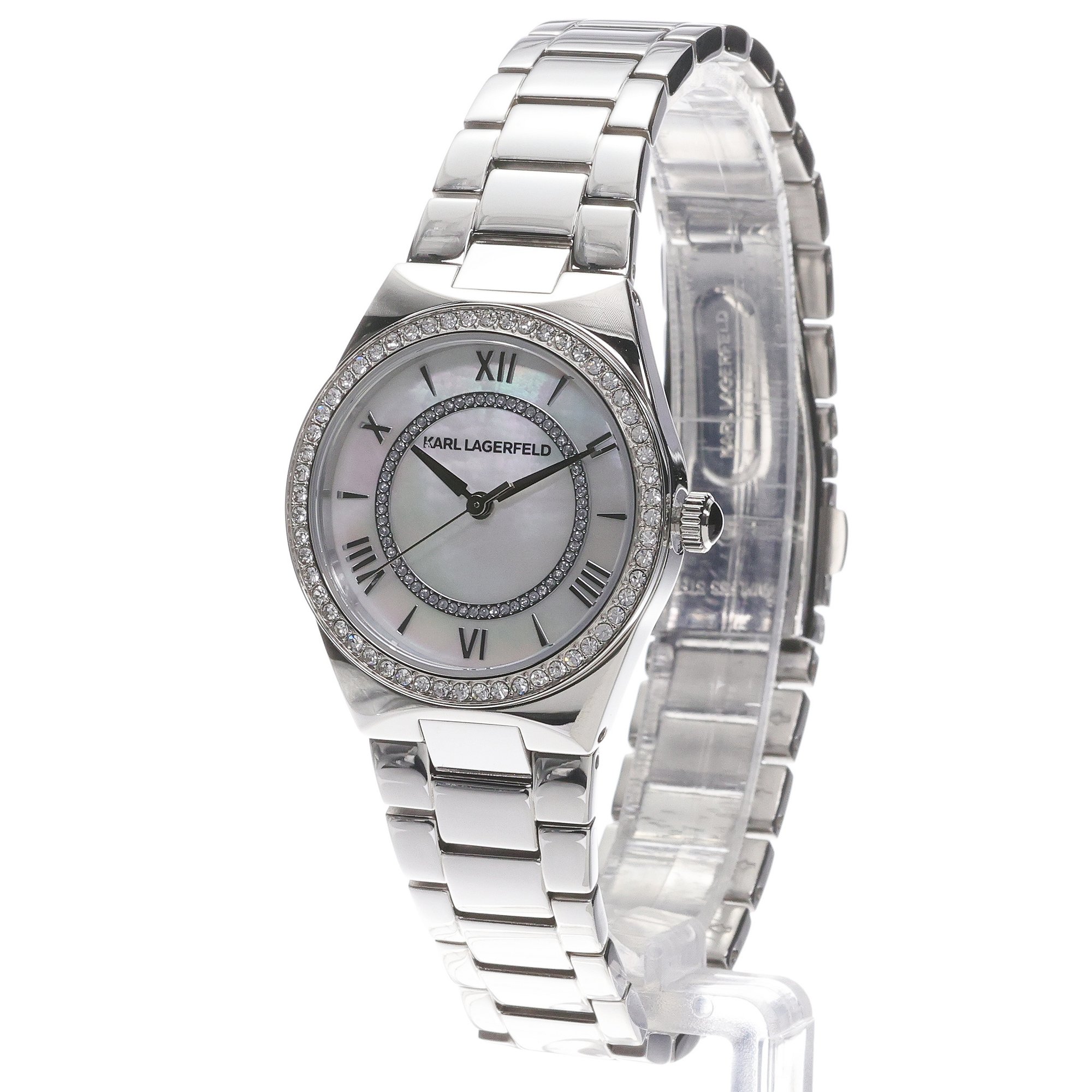 Karl Lagerfeld R0553105506 zegarek damski klasyczny Damskie bransoleta - miniatura 2