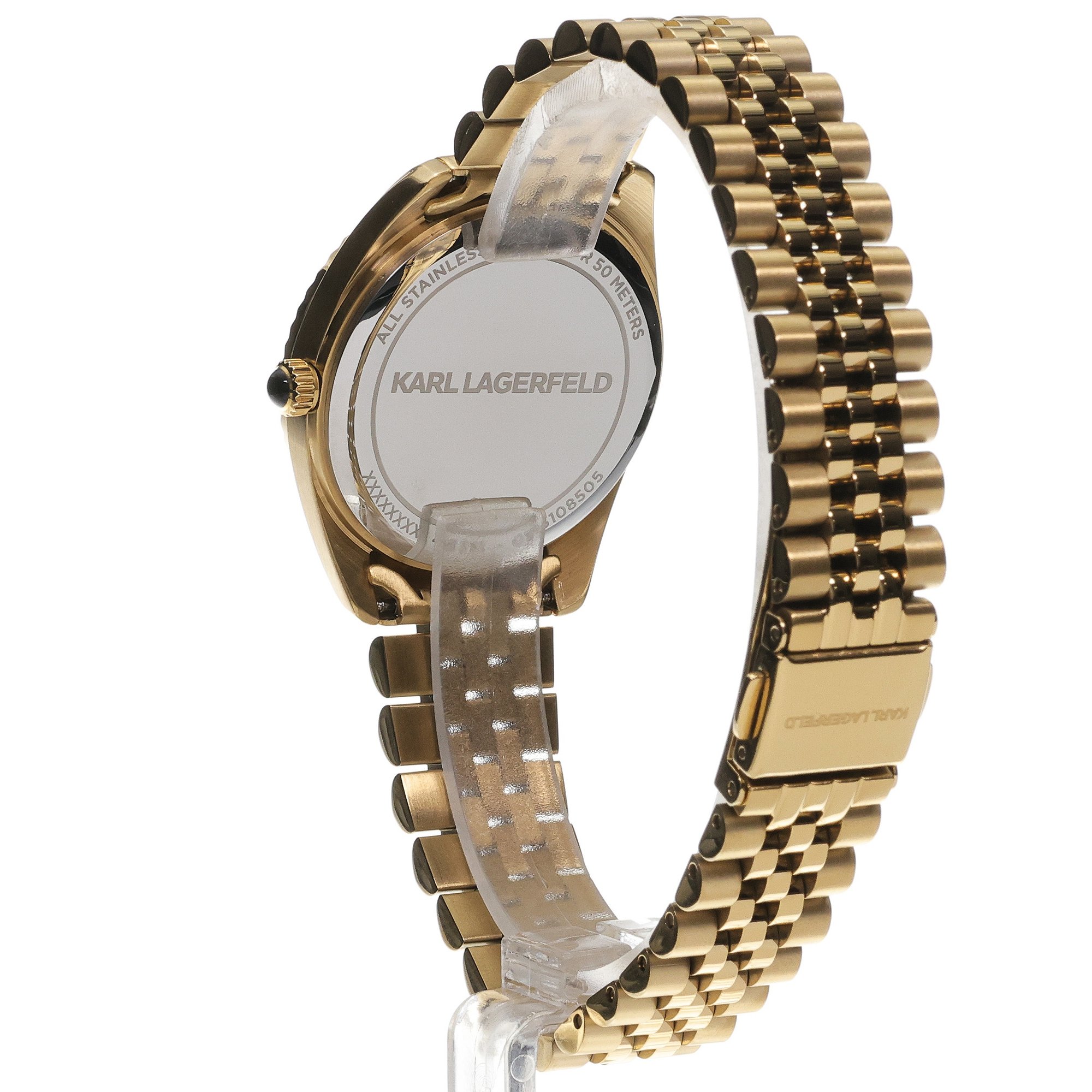 Karl Lagerfeld R0553108505 Timeless Code Damskie fashion-modowy zegarek złoty