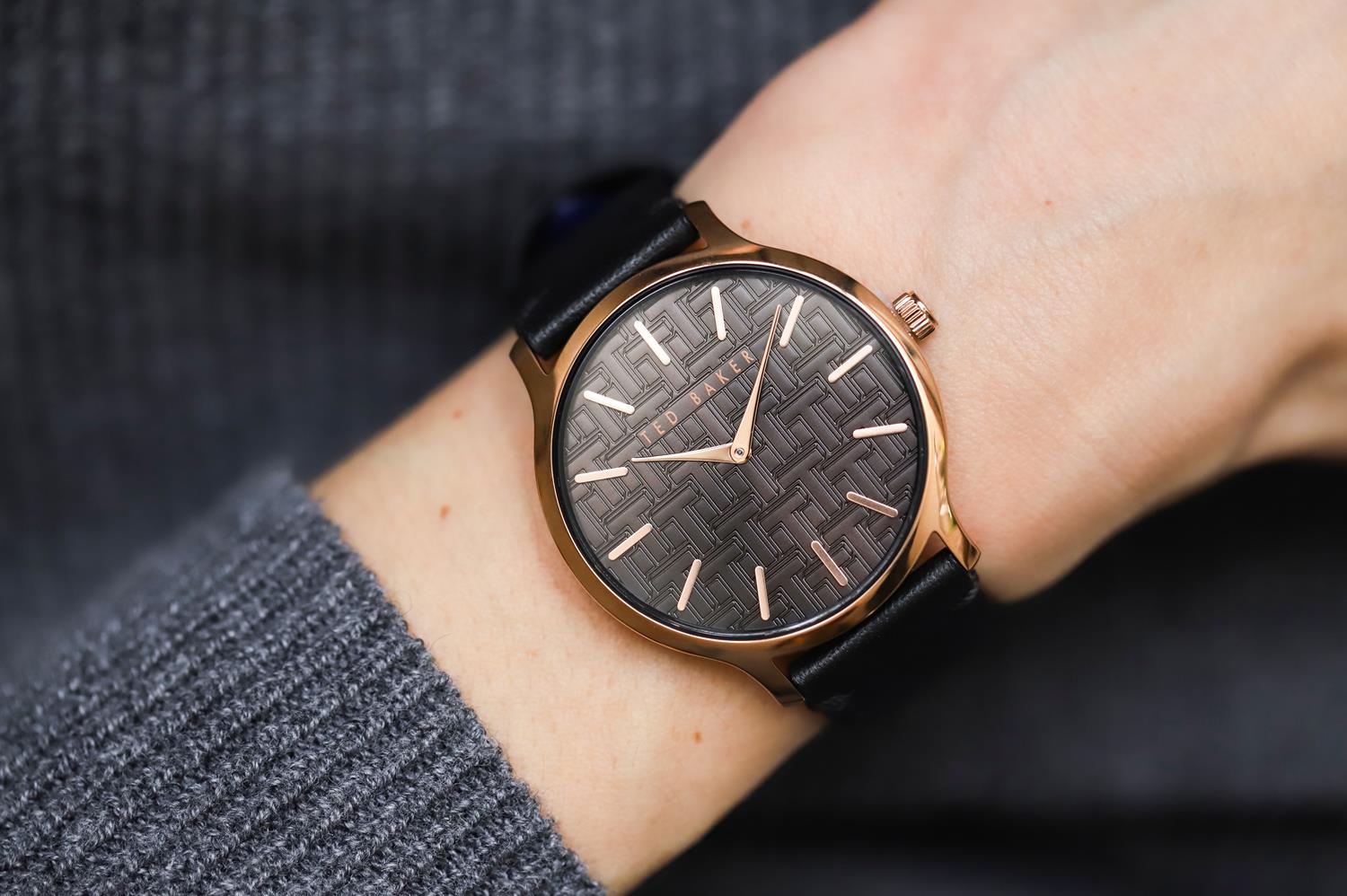 zegarek Ted Baker BKPPOF902 kwarcowy damski pasek Popieya