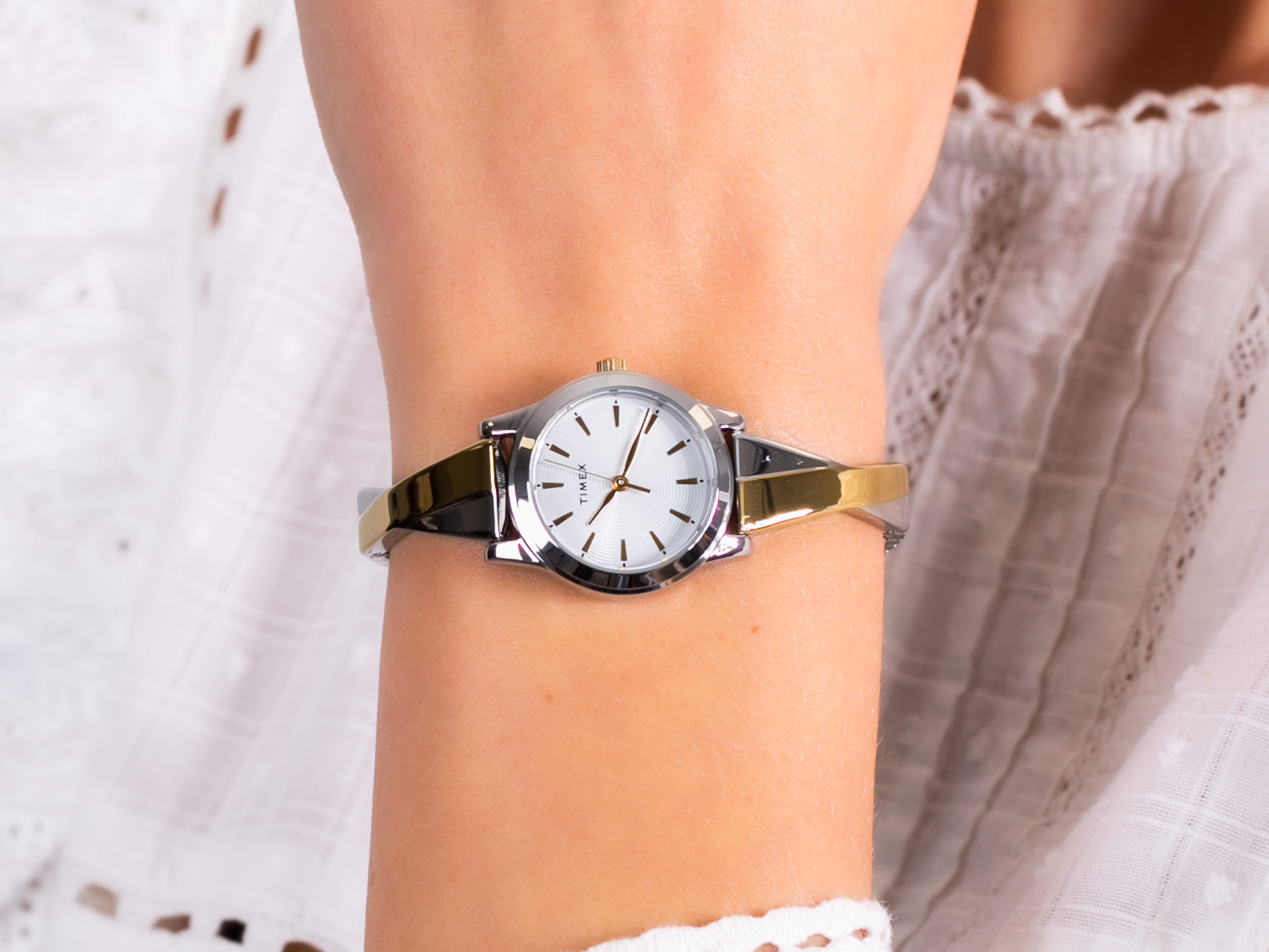 Timex TW2R98600 Fashion Stretch Bangle zegarek fashion/modowy Fashion - miniatura 2