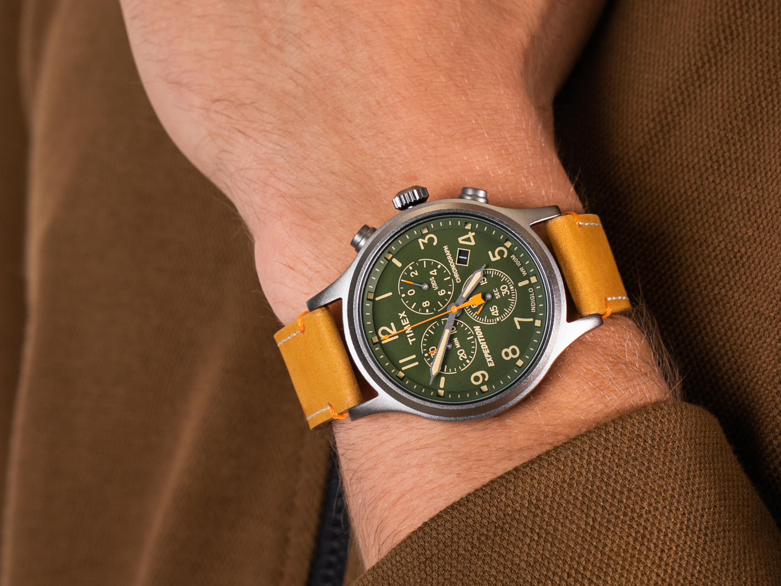 Timex TW4B04400 Expedition Scout Chrono zegarek klasyczny Expedition - miniatura 2