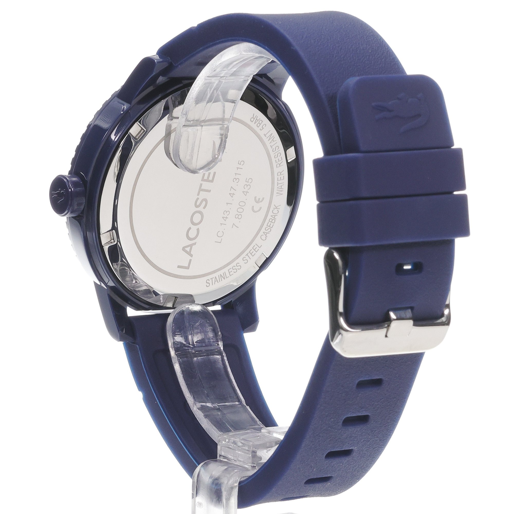 Lacoste 2011083 zegarek niebieski fashion-modowy Męskie pasek