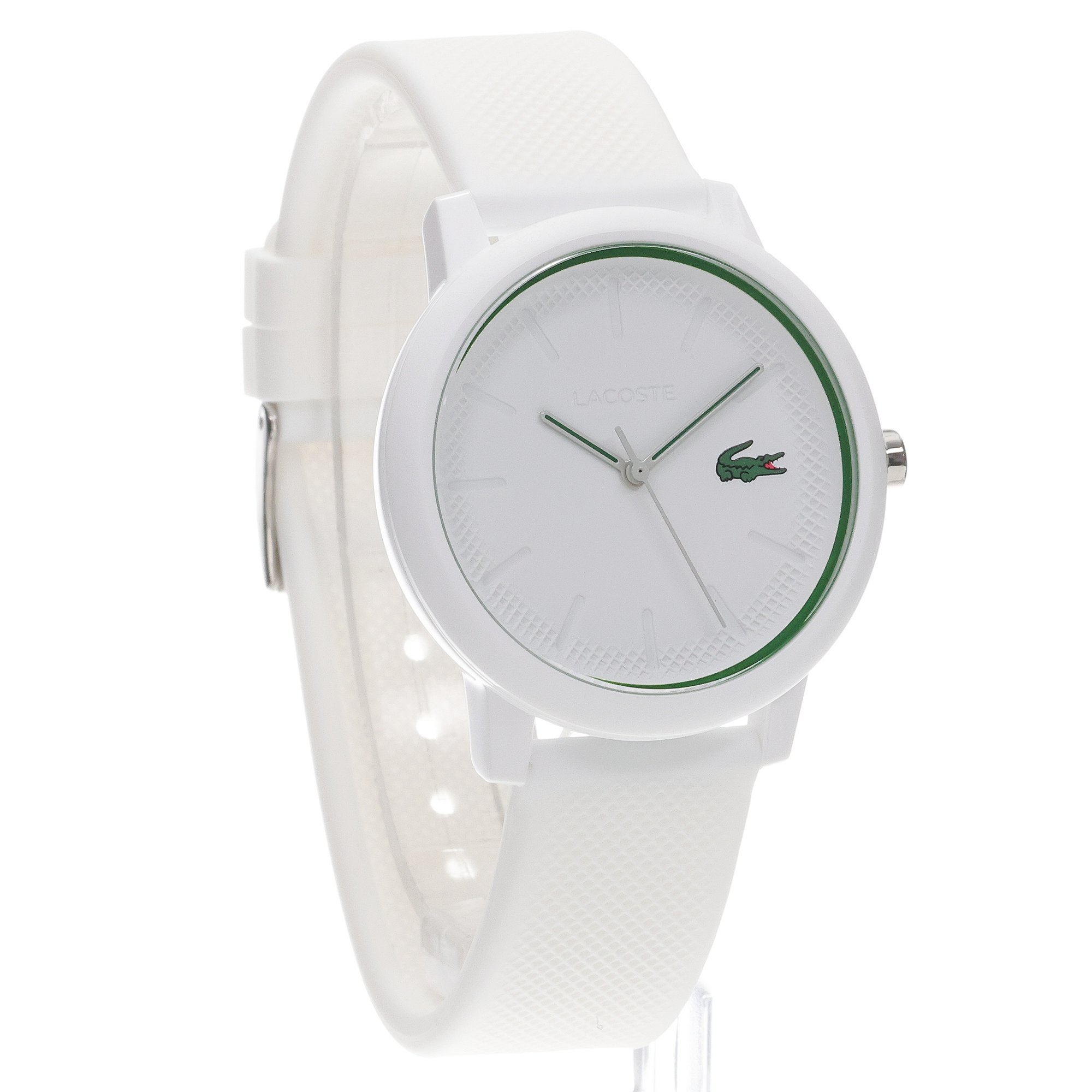 Lacoste 2011169 zegarek biały fashion-modowy Męskie pasek - miniatura 3