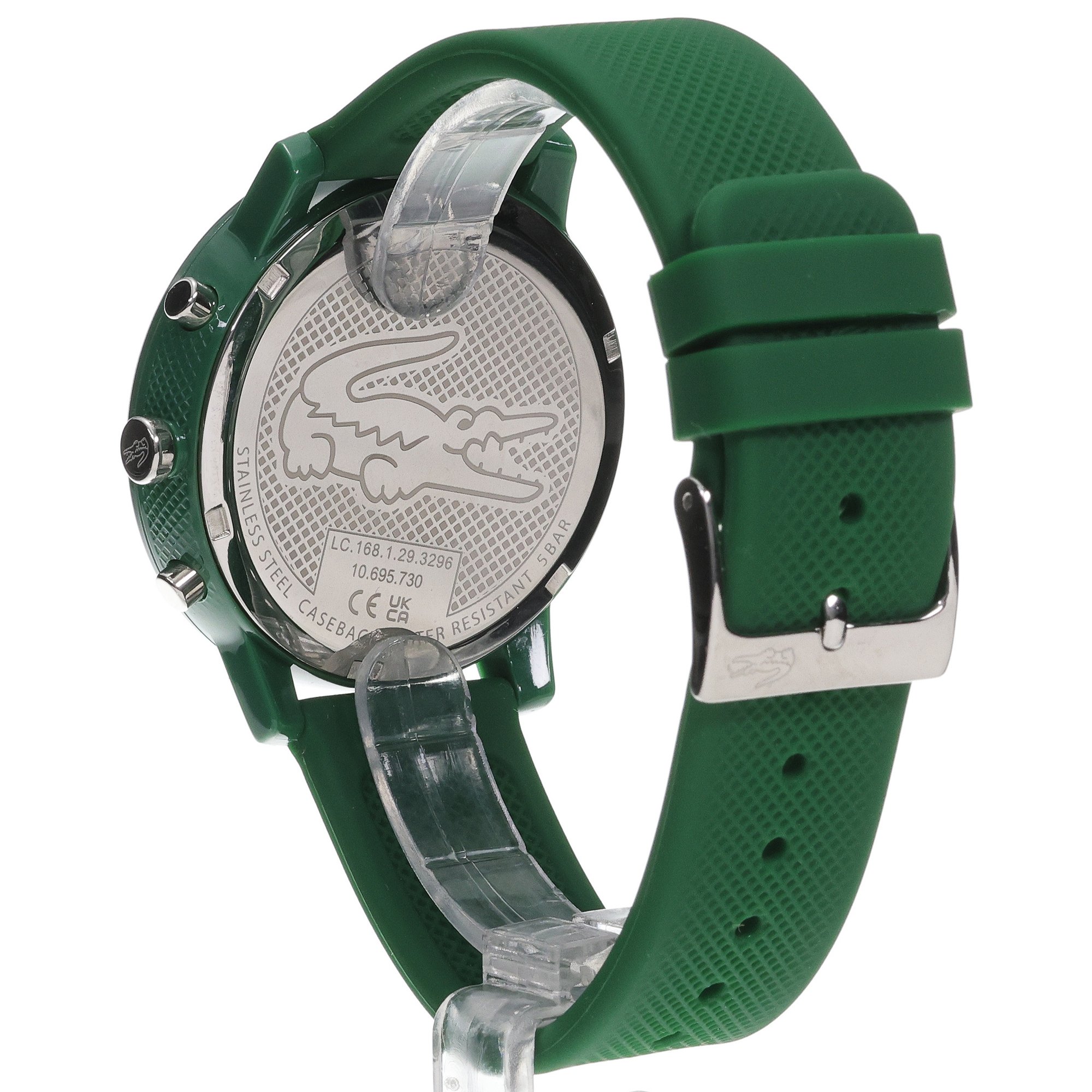 Lacoste 2011245 zegarek zielony fashion-modowy Męskie pasek - miniatura 4