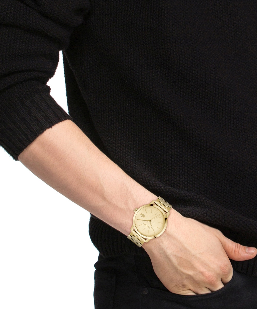 Lacoste 2011422 zegarek złoty fashion-modowy Damskie bransoleta - miniatura 5