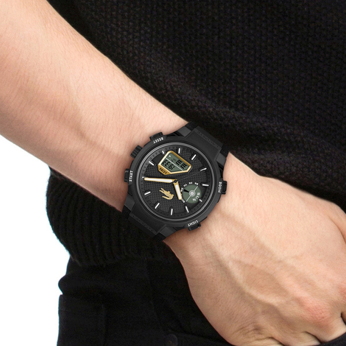 Lacoste 2011435 LC 33 Damskie sportowy zegarek czarny - miniatura 8