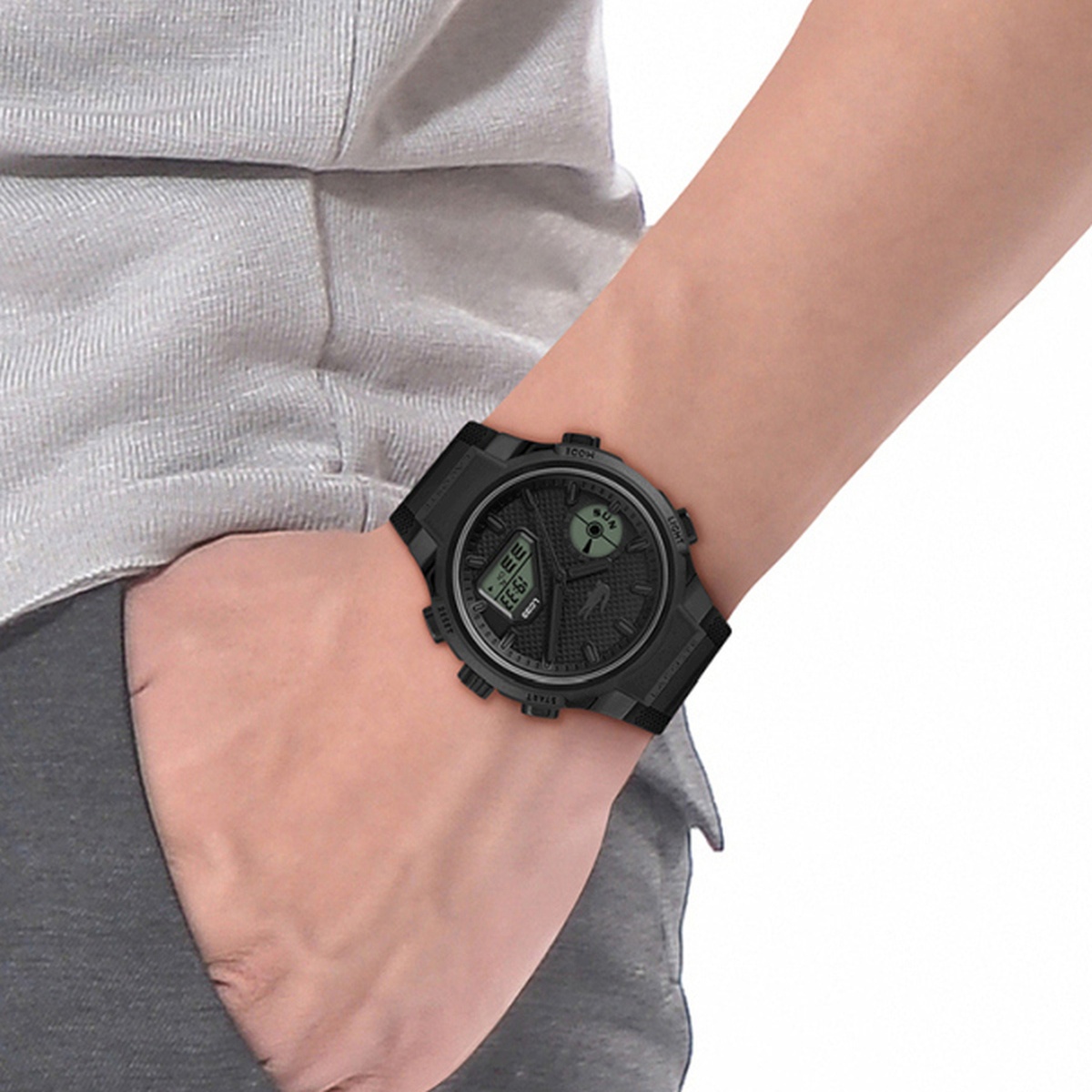 Lacoste 2011447 LC 33 Damskie sportowy zegarek czarny - miniatura 7