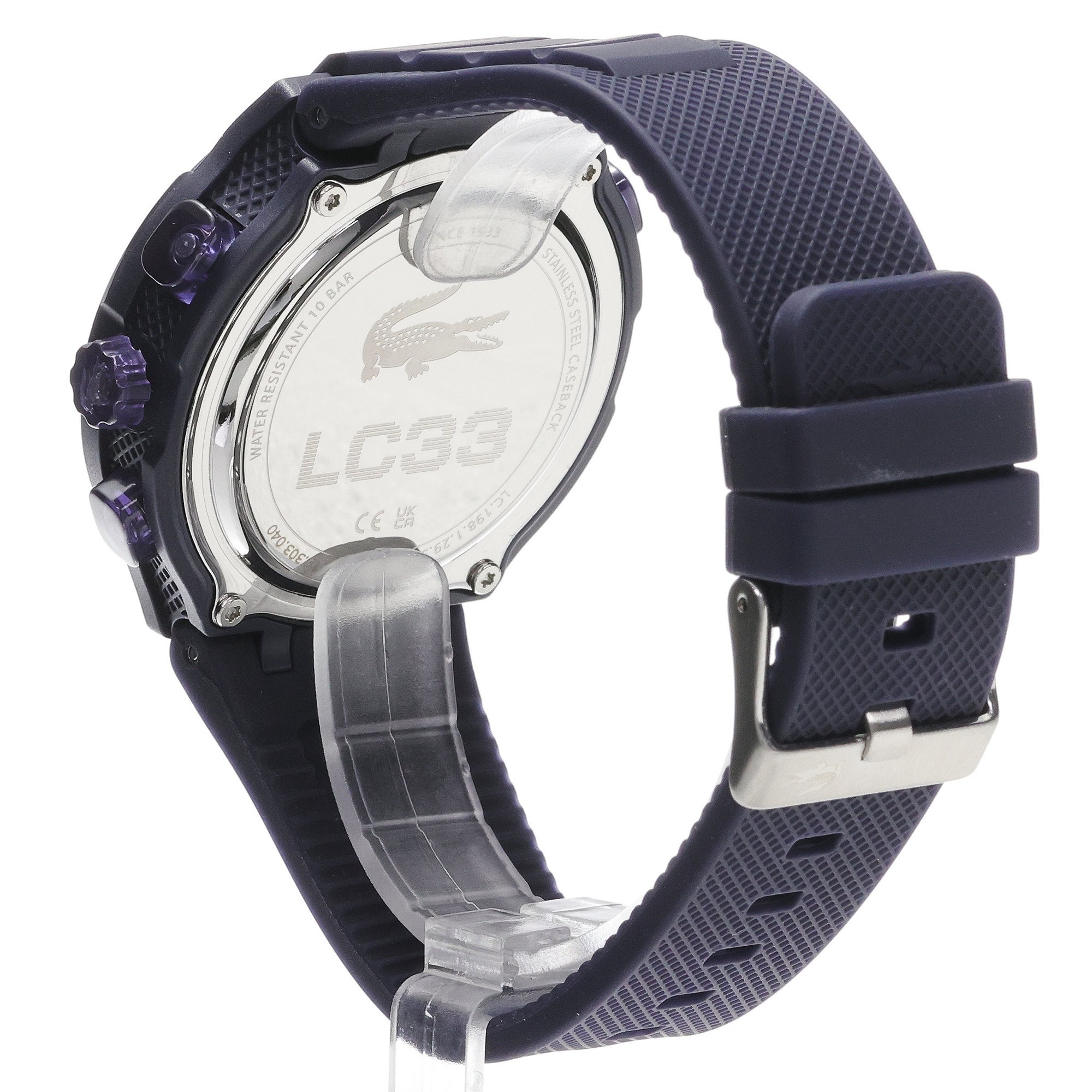Lacoste 2011448 zegarek niebieski sportowy Damskie pasek