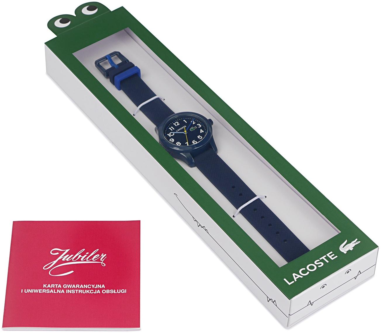 Lacoste 2030002 L1212 Kids Męskie klasyczny zegarek niebieski