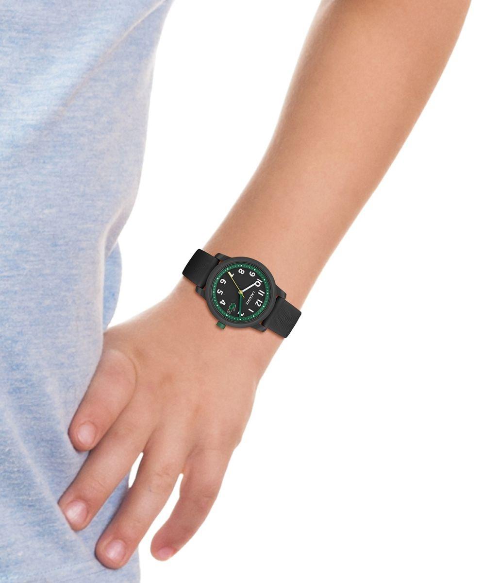 Lacoste 2030042 zegarek czarny fashion-modowy Lacoste pasek - miniatura 5
