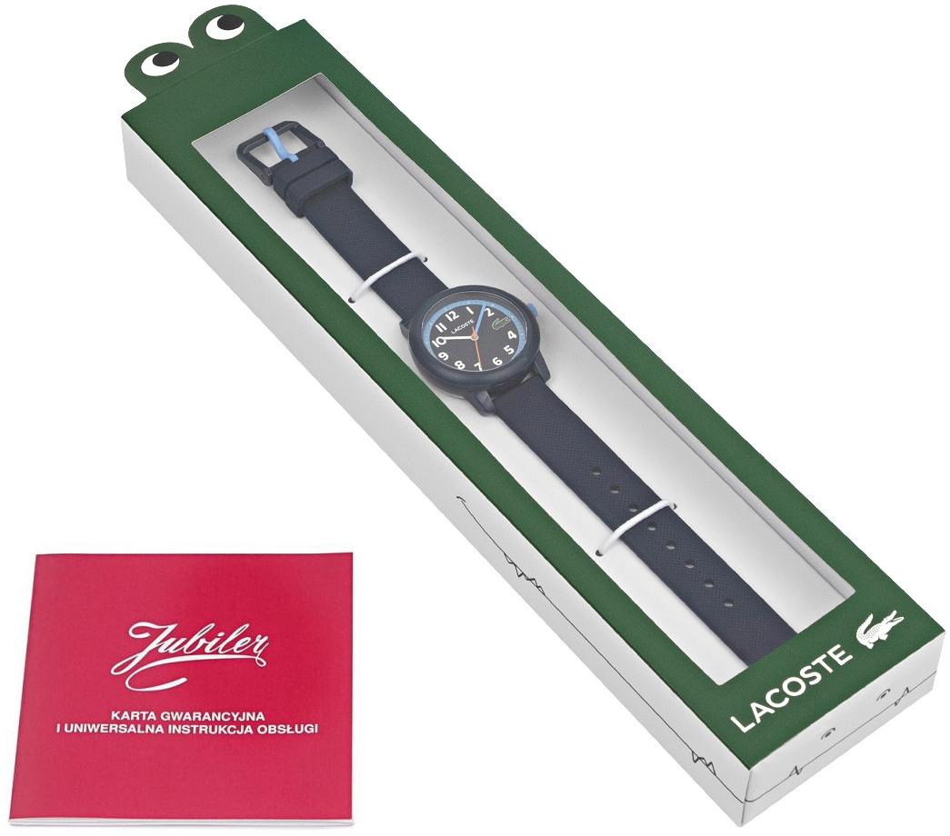 Lacoste 2030043 zegarek niebieski fashion-modowy Lacoste pasek - miniatura 5