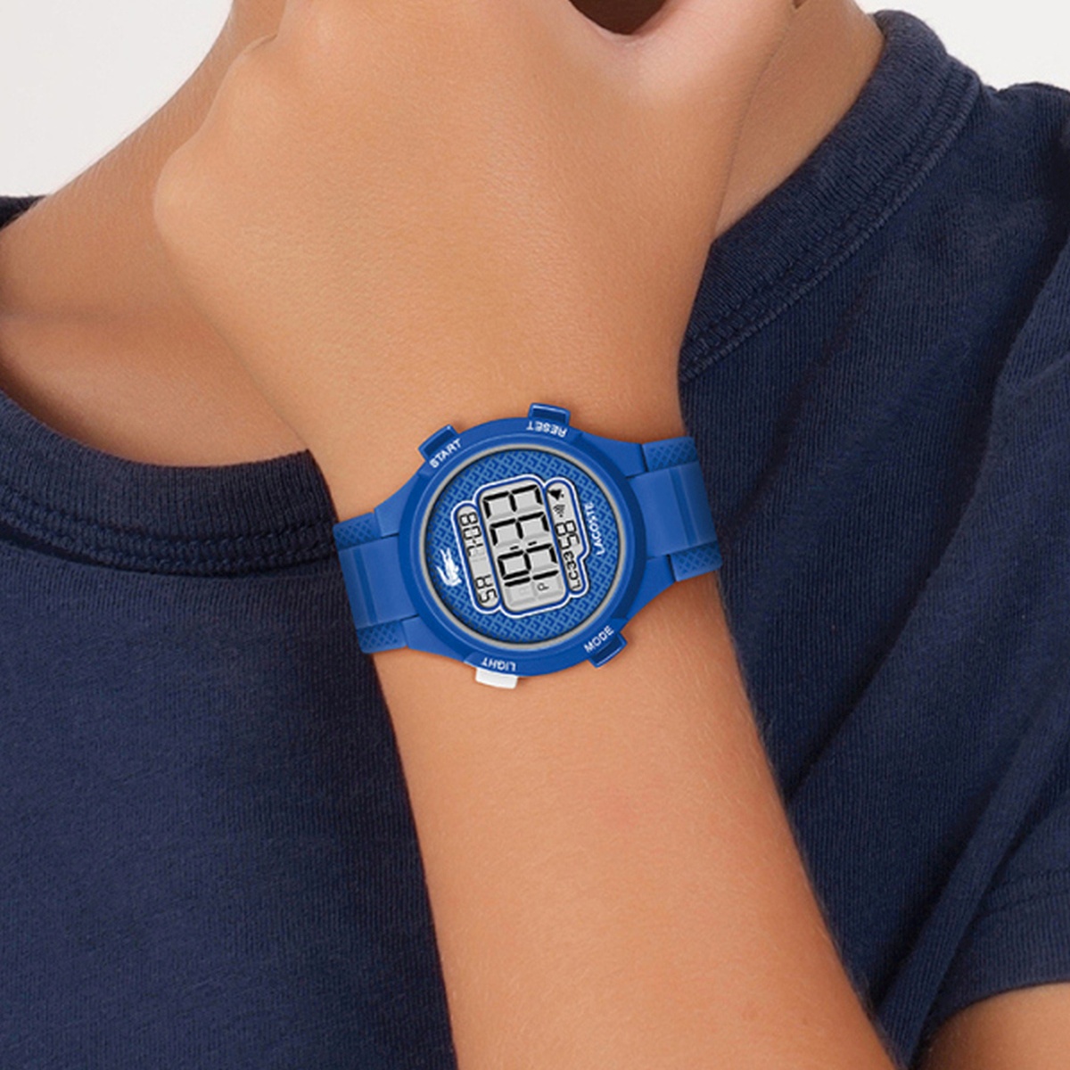 Lacoste 2030066 zegarek fioletowy Męskie pasek - miniatura 5