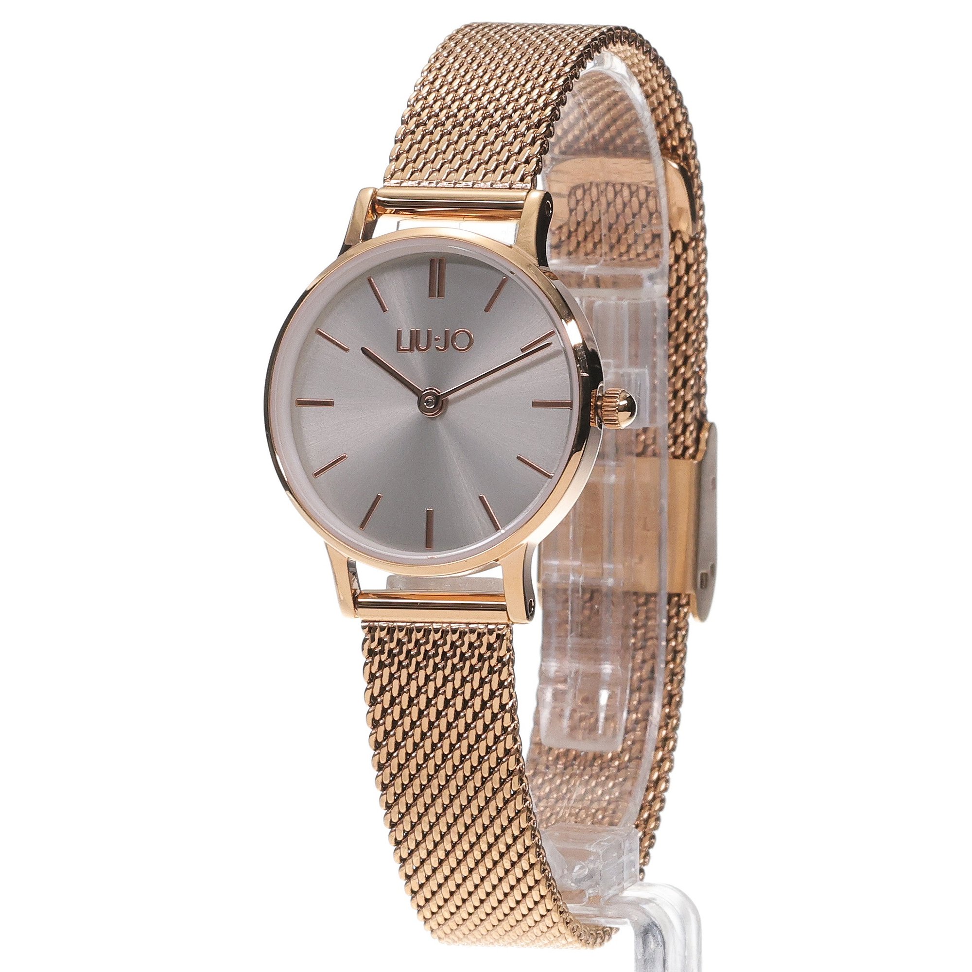 LIU JO TLJ1205 Mini Moonlight Rose Gold Mesh zegarek klasyczny Dancing