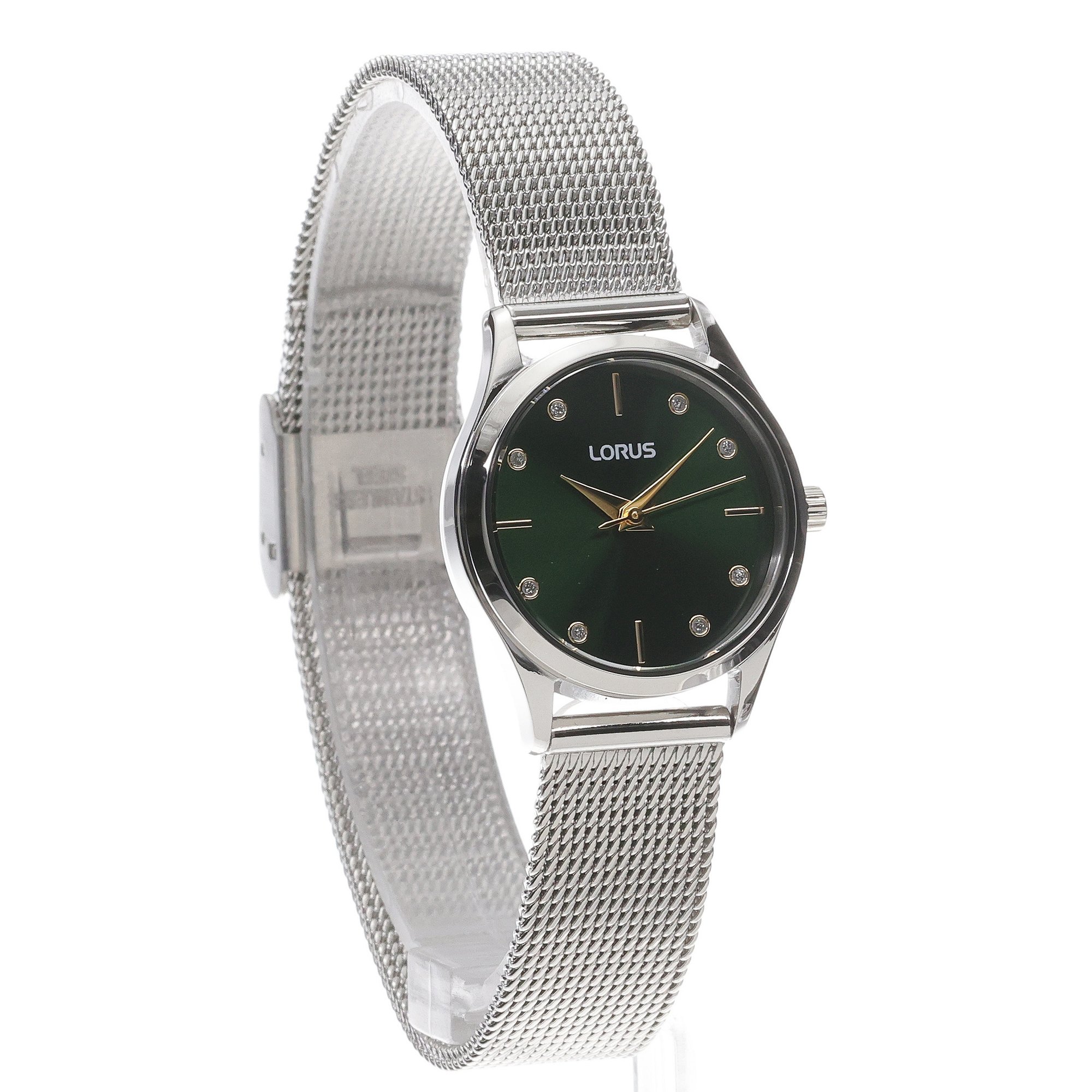 Lorus RG209ZX9 zegarek srebrny klasyczny Damskie bransoleta