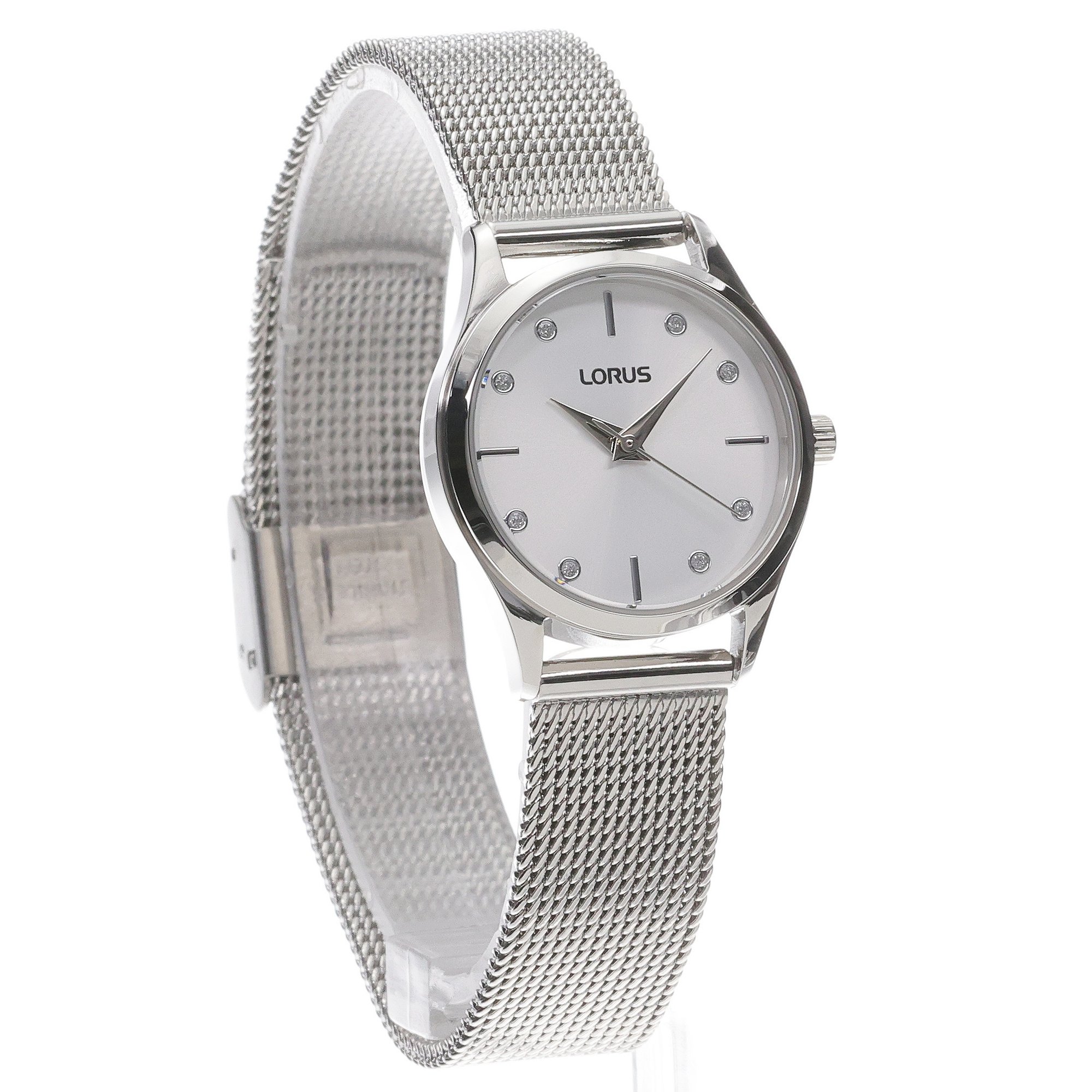Lorus RG211ZX9 zegarek srebrny klasyczny Damskie bransoleta