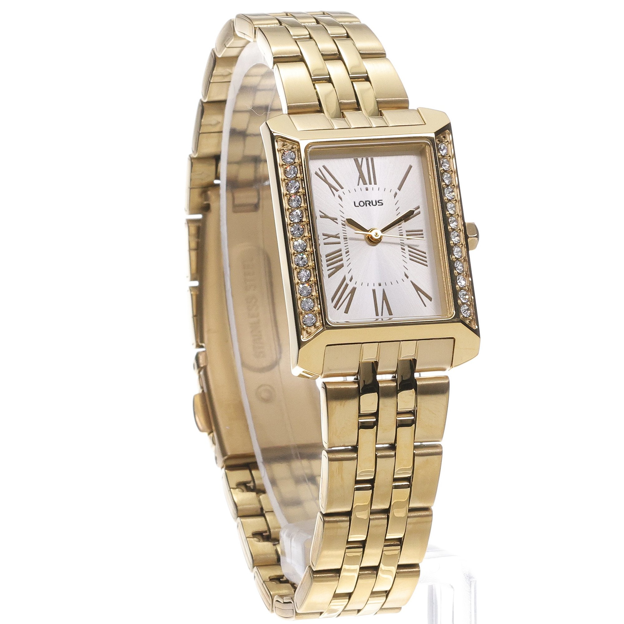 Lorus RG238YX9 zegarek złoty fashion-modowy Fashion bransoleta