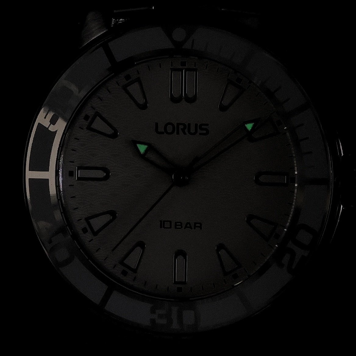 Lorus RG253VX9 zegarek srebrny klasyczny Klasyczne bransoleta