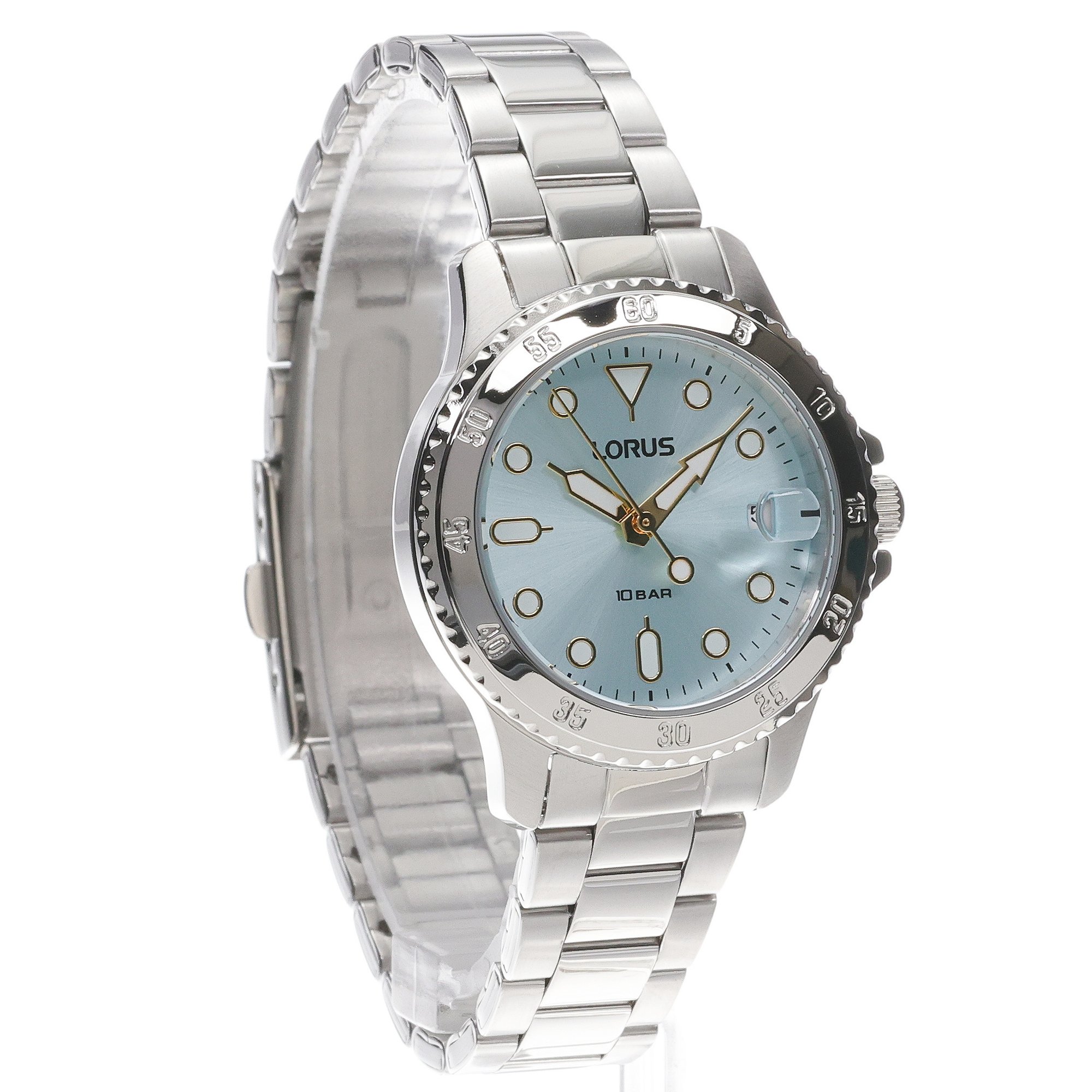 Lorus RG813DX9 zegarek srebrny klasyczny Klasyczne bransoleta