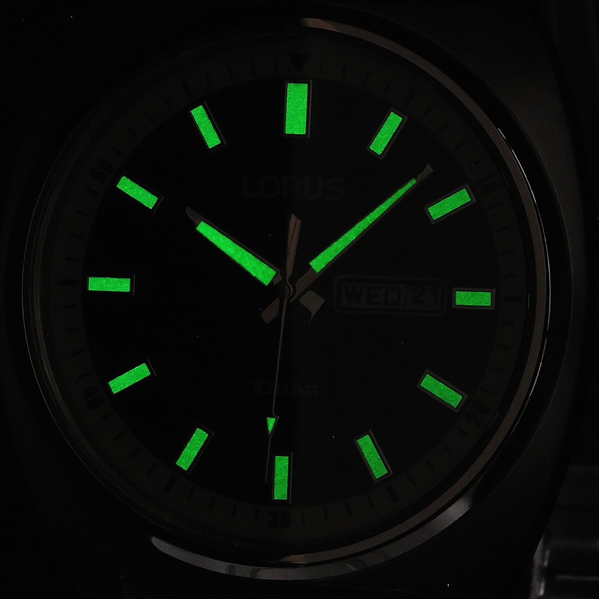 Lorus RH311BX9 Classic Mens Klasyczne klasyczny zegarek srebrny