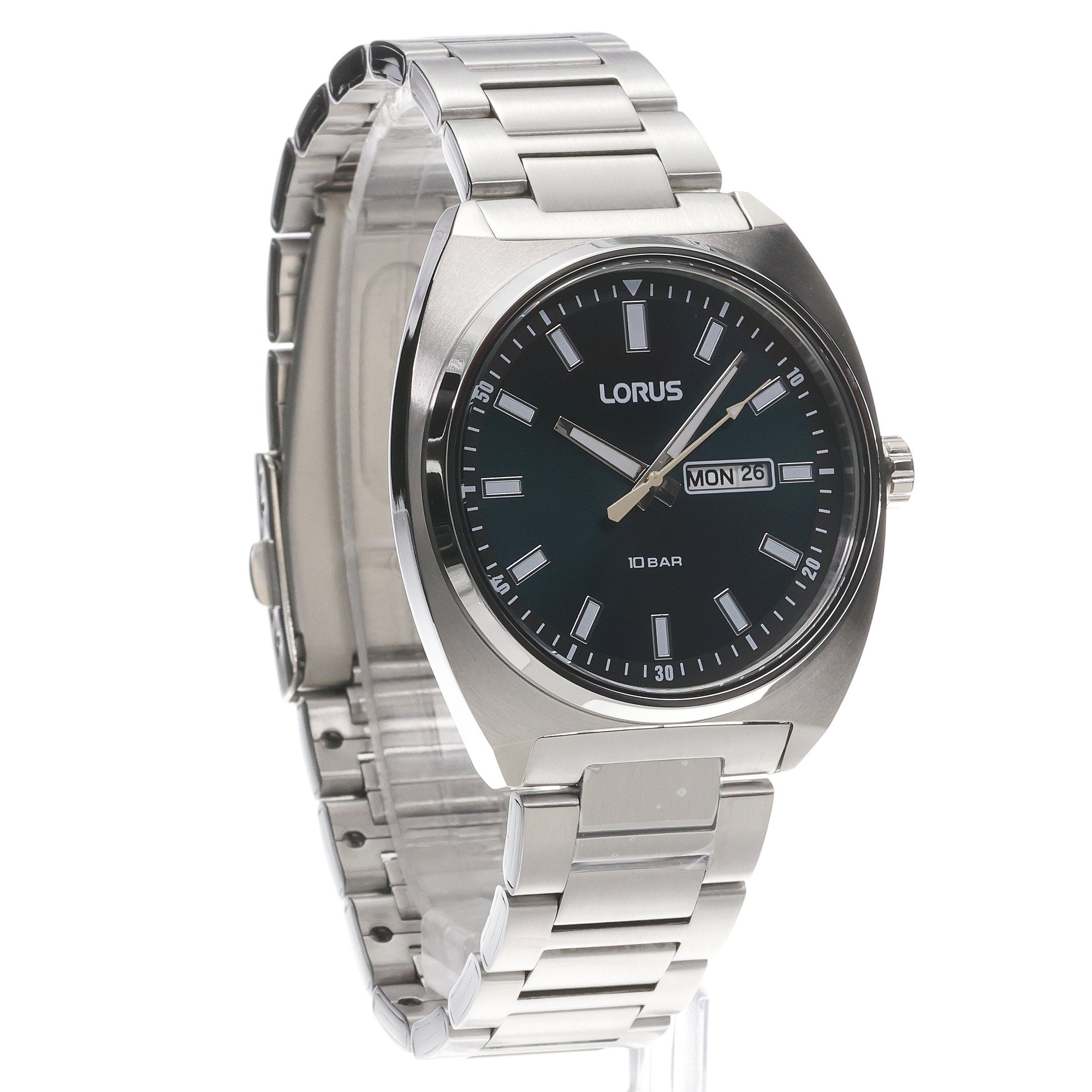 Lorus RH313BX9 zegarek srebrny klasyczny Klasyczne bransoleta