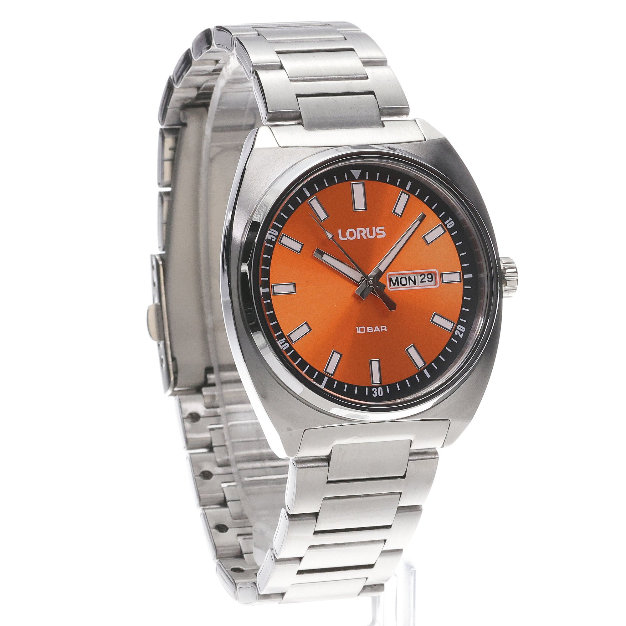 Lorus RH315BX9 zegarek srebrny klasyczny Klasyczne bransoleta - miniatura 3