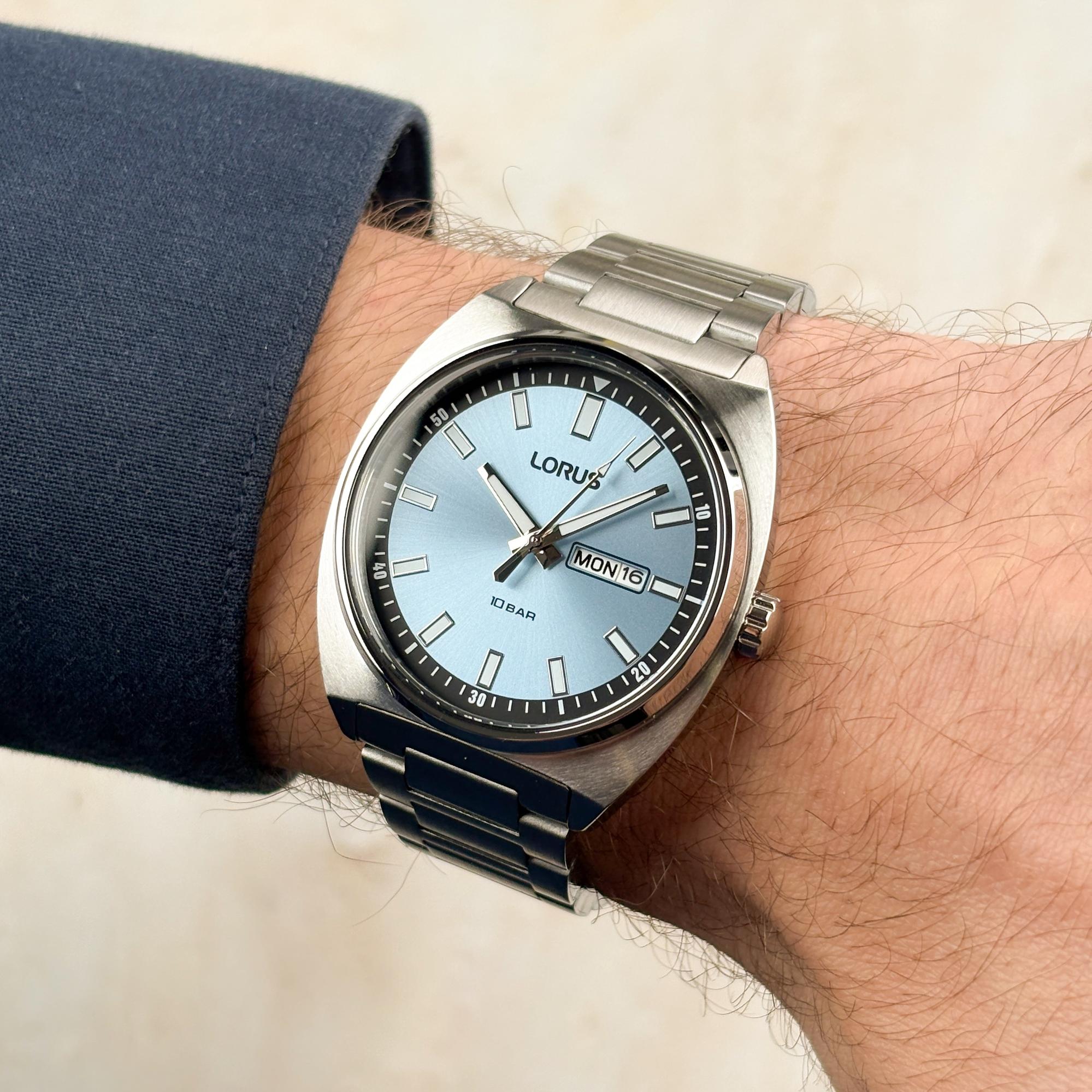 Lorus RH317BX9 Classic Mens Klasyczne klasyczny zegarek srebrny - miniatura 9