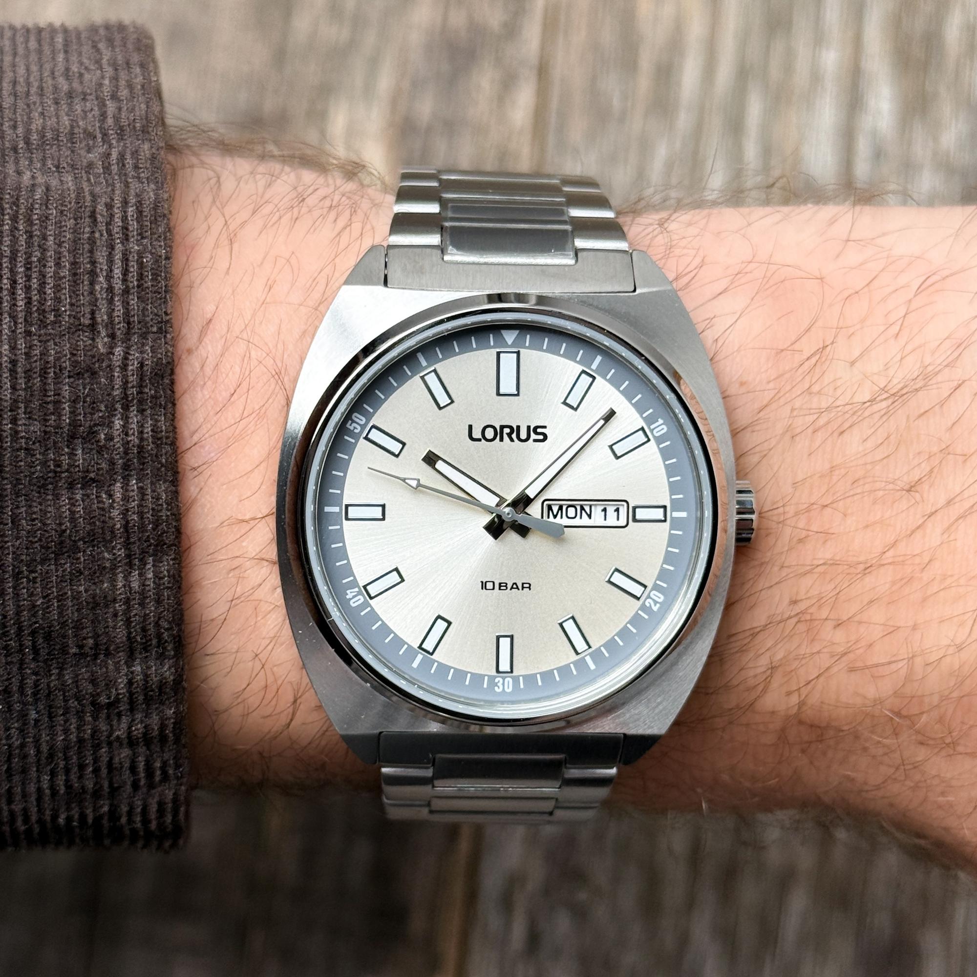 Lorus RH319BX9 Klasyczne Classic Mens zegarek męski klasyczny mineralne