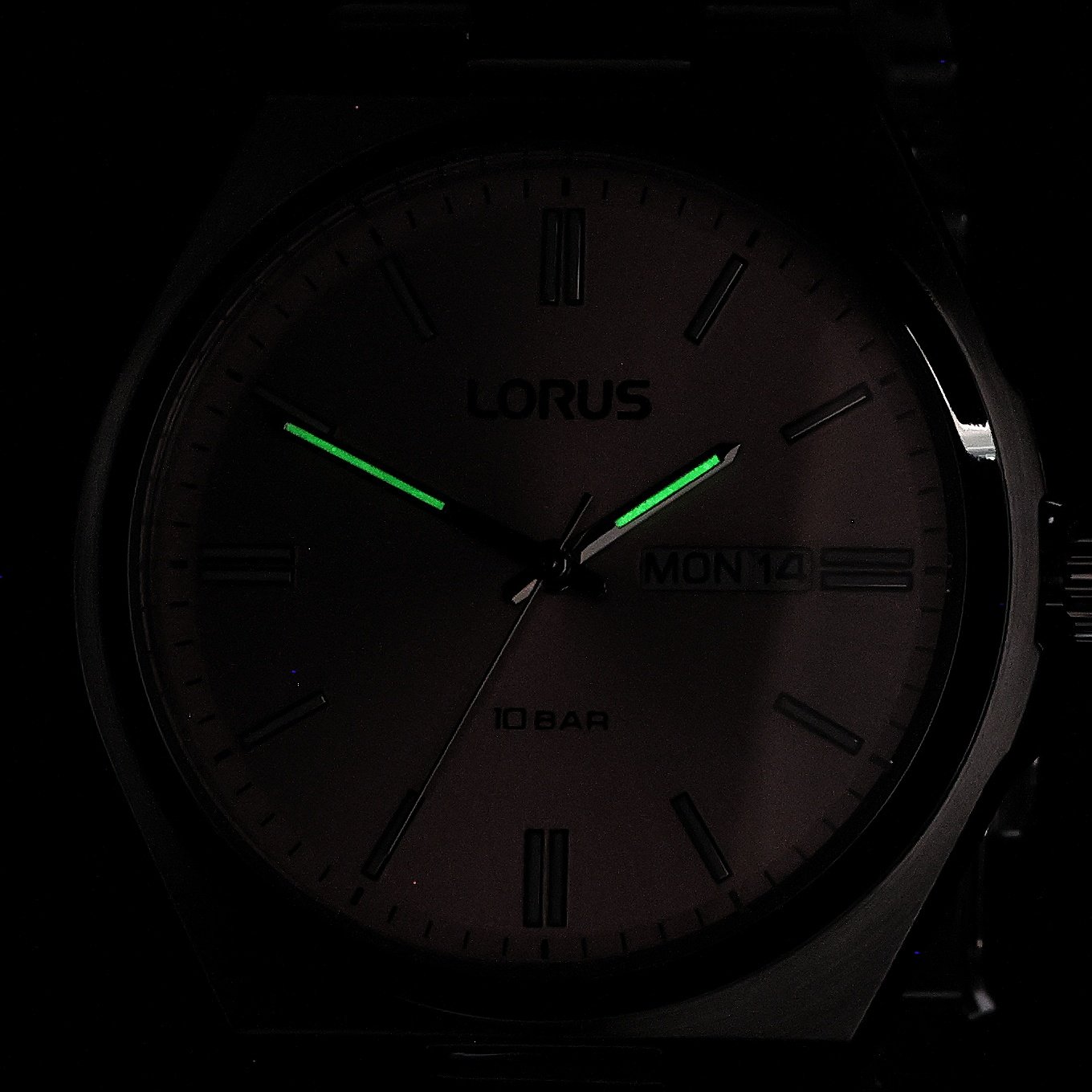 Lorus RH397AX9 zegarek srebrny klasyczny Męskie bransoleta - miniatura 5