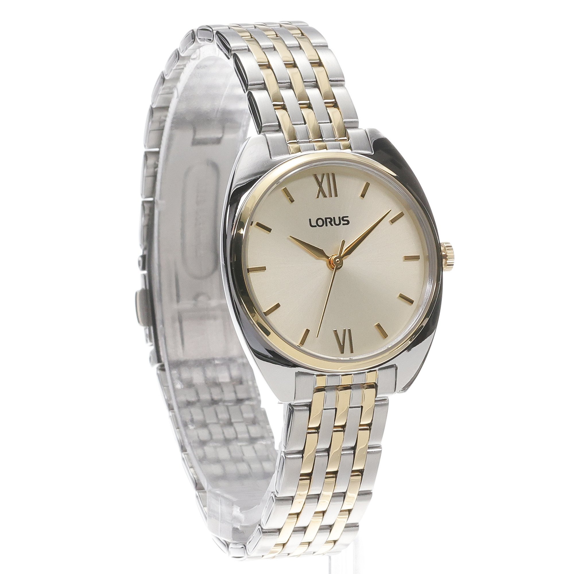 Lorus RH842CX9 zegarek srebrny klasyczny Damskie bransoleta