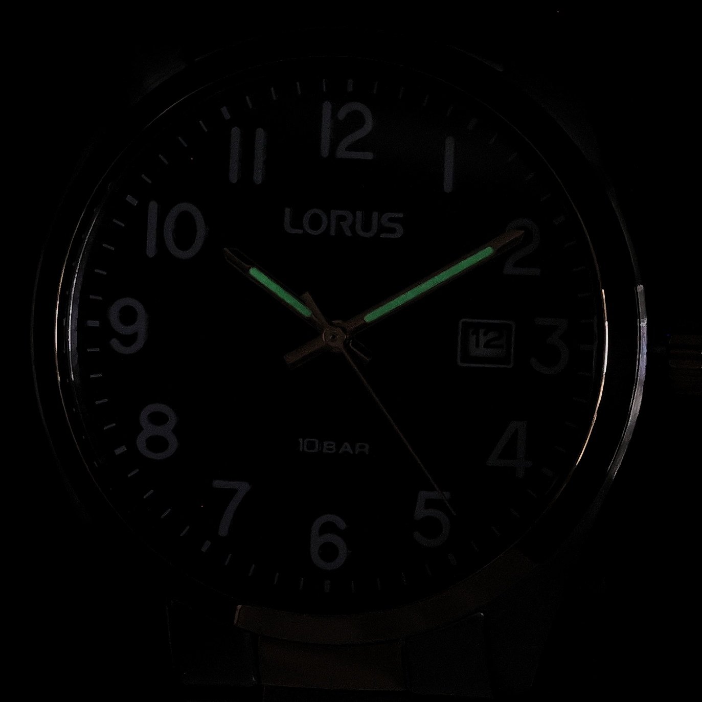 Lorus RH914RX9 zegarek srebrny klasyczny Klasyczne bransoleta